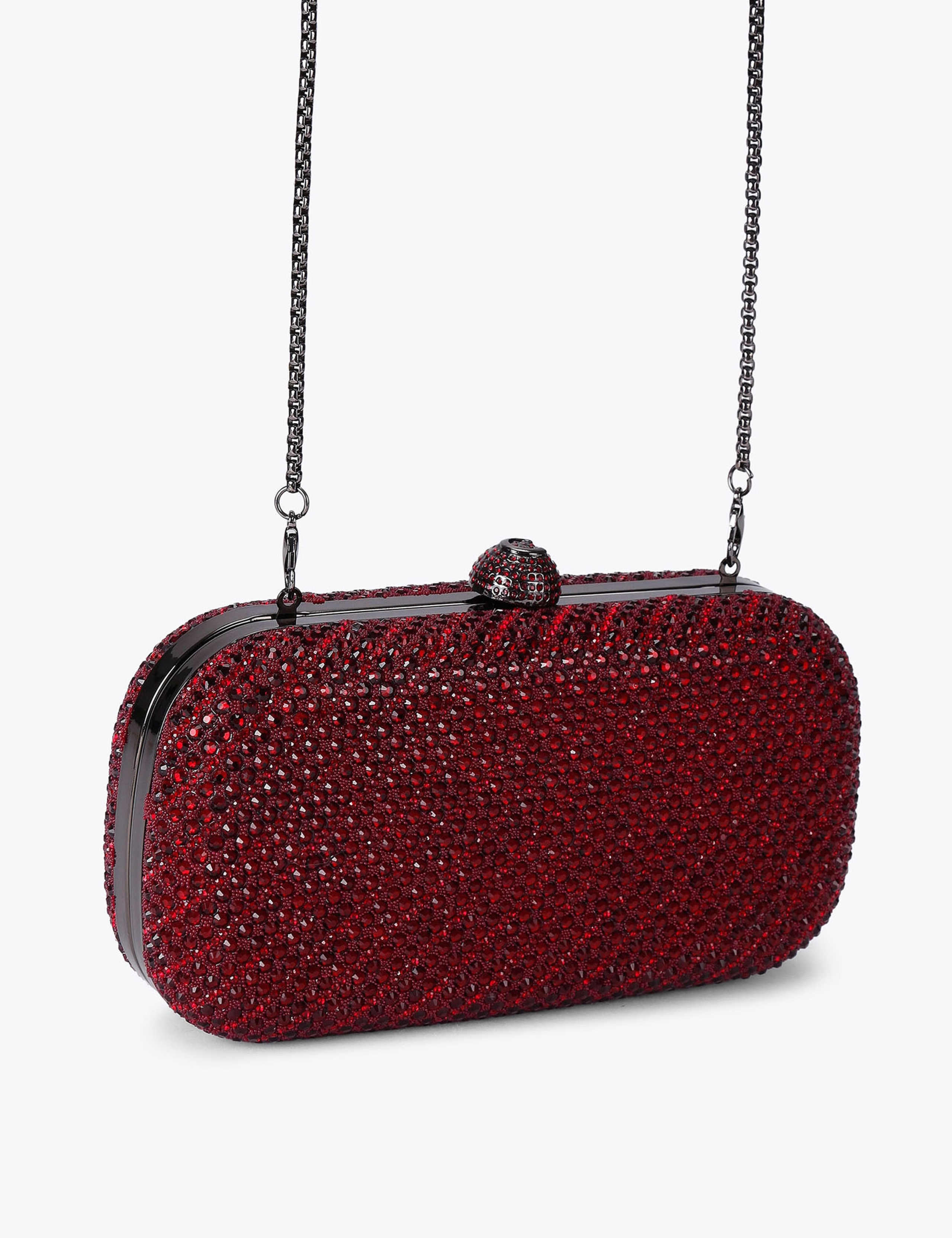 Embellished Clasp Clutch Bag 2 of 4