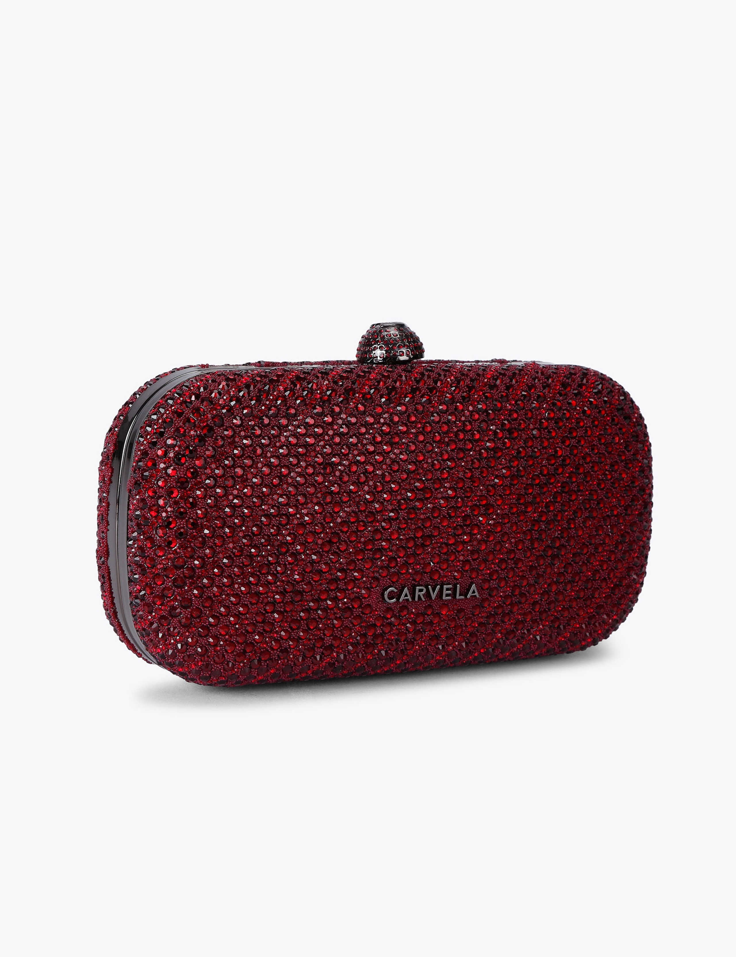Embellished Clasp Clutch Bag 3 of 4