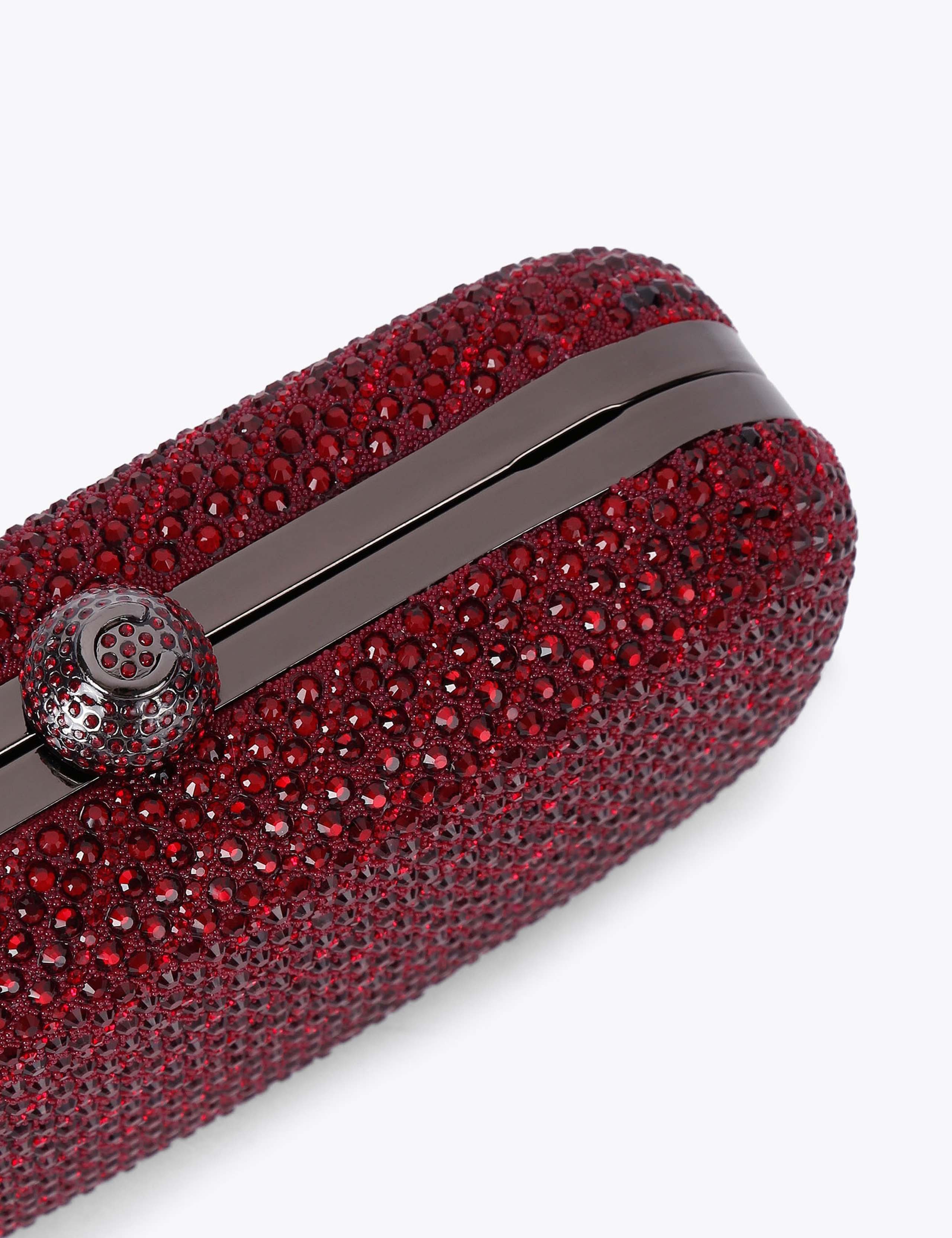 Embellished Clasp Clutch Bag 4 of 4