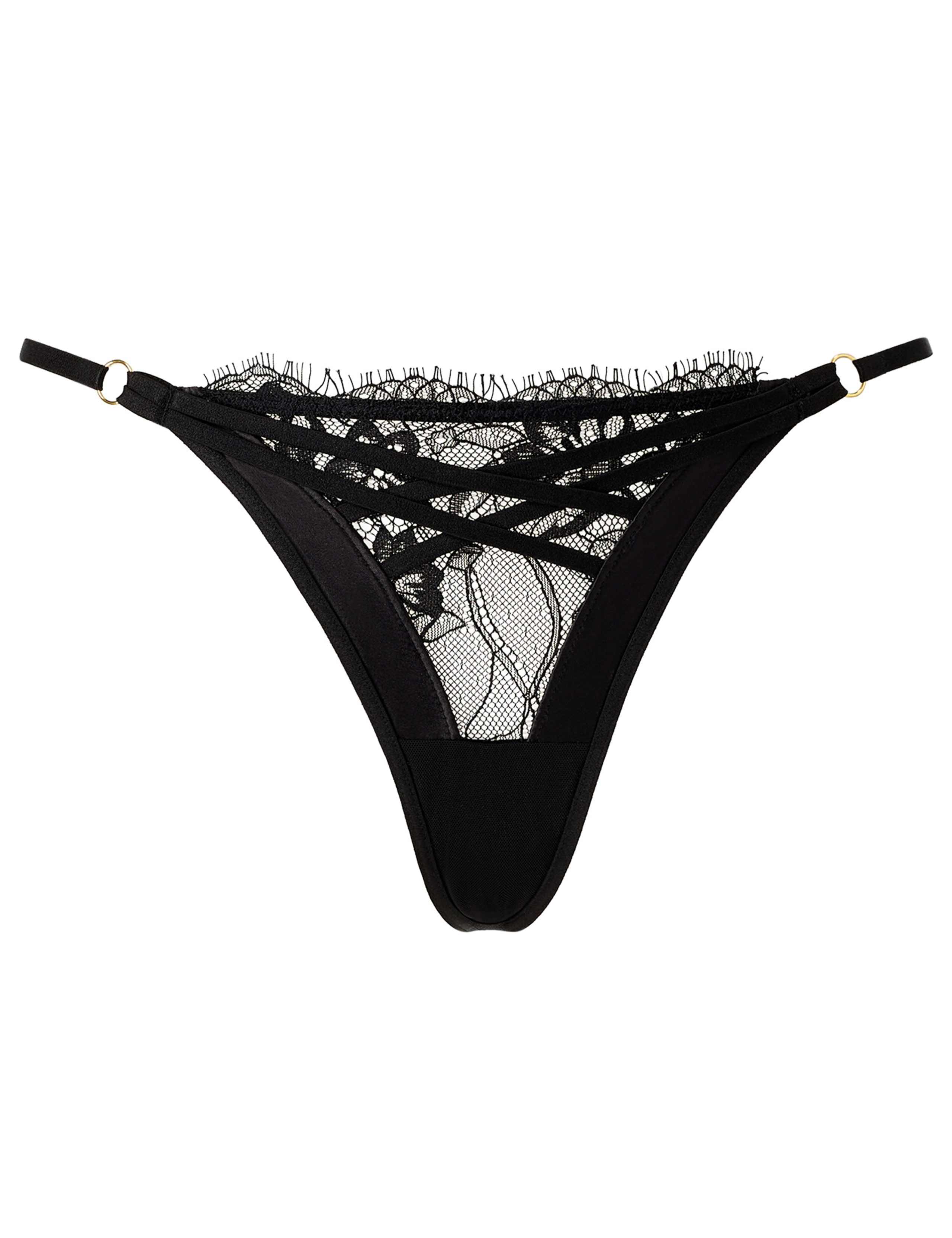 Floral Lace Thong 2 of 5