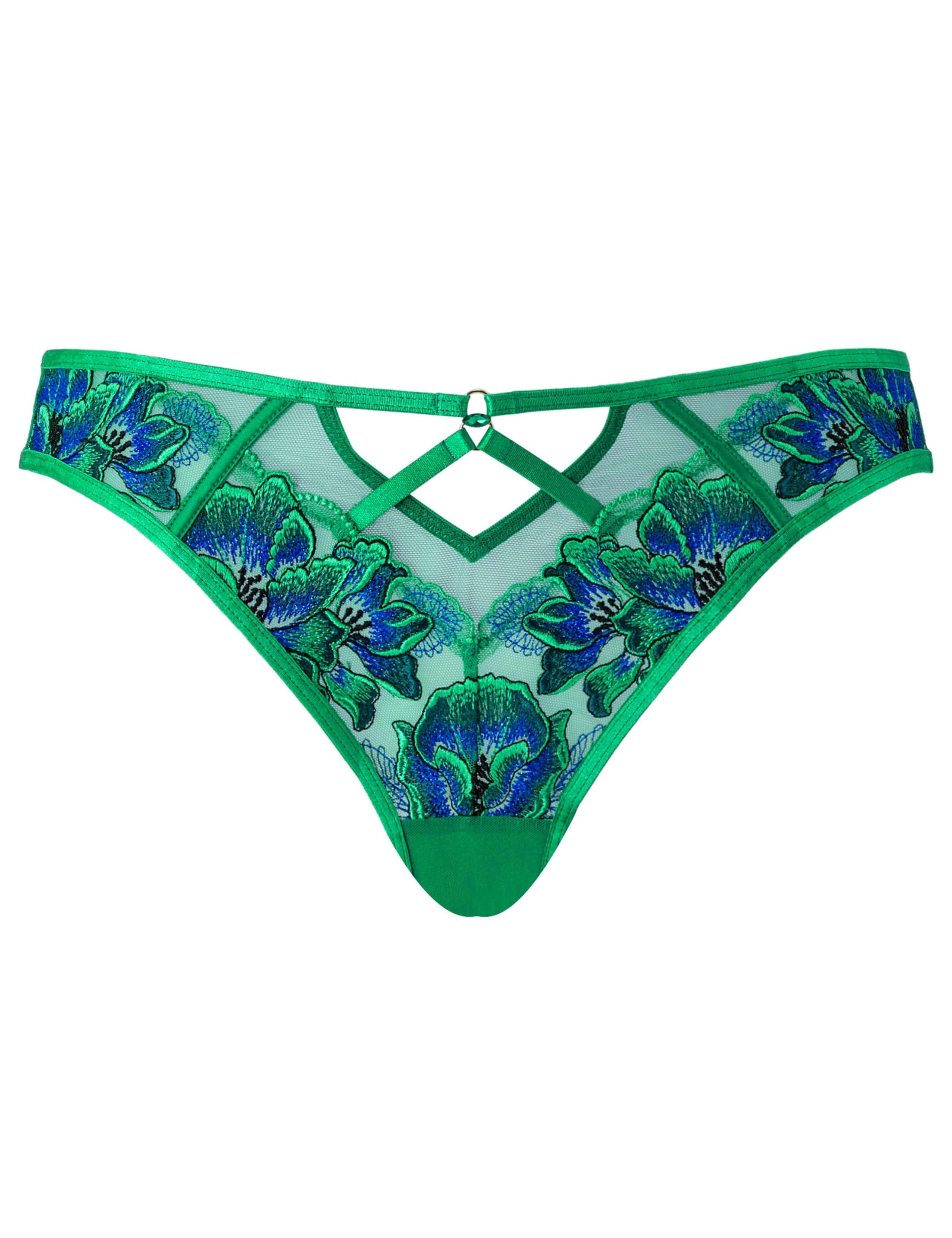 Embroidered Brazilian Knickers 2 of 5
