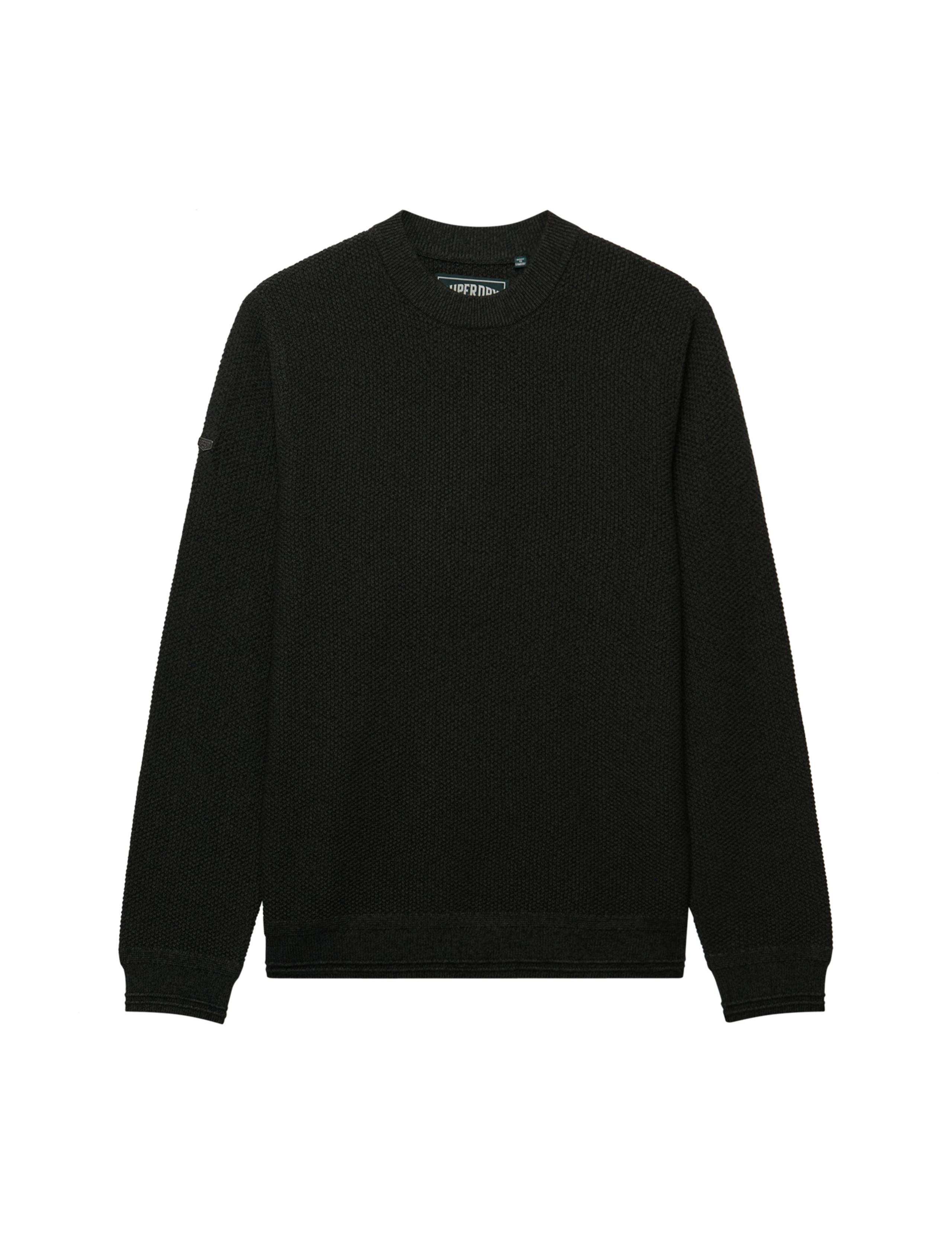 Pure Cotton Textured Crew Neck Jumper 2 of 7