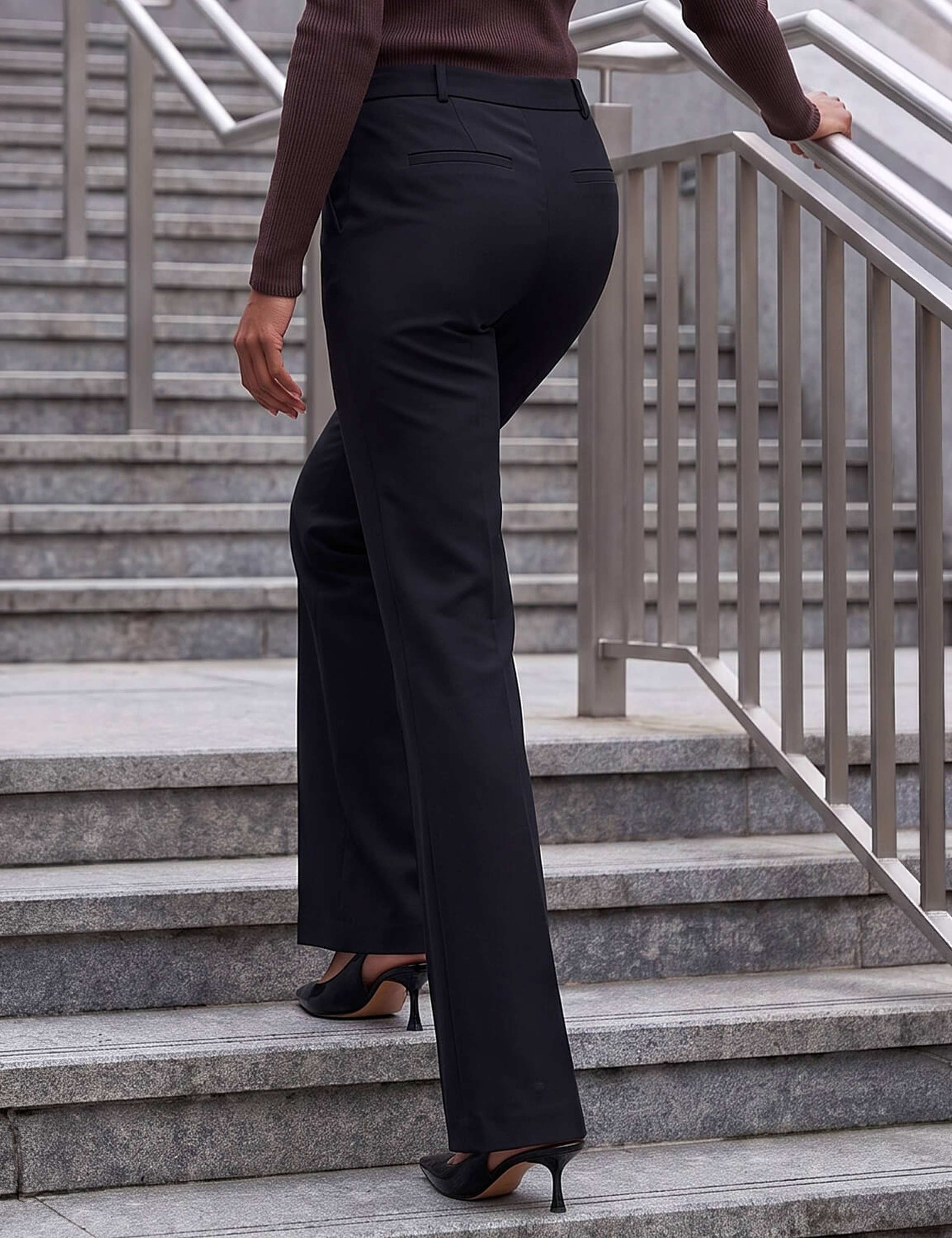 Bootcut Trousers with Stretch 3 of 4