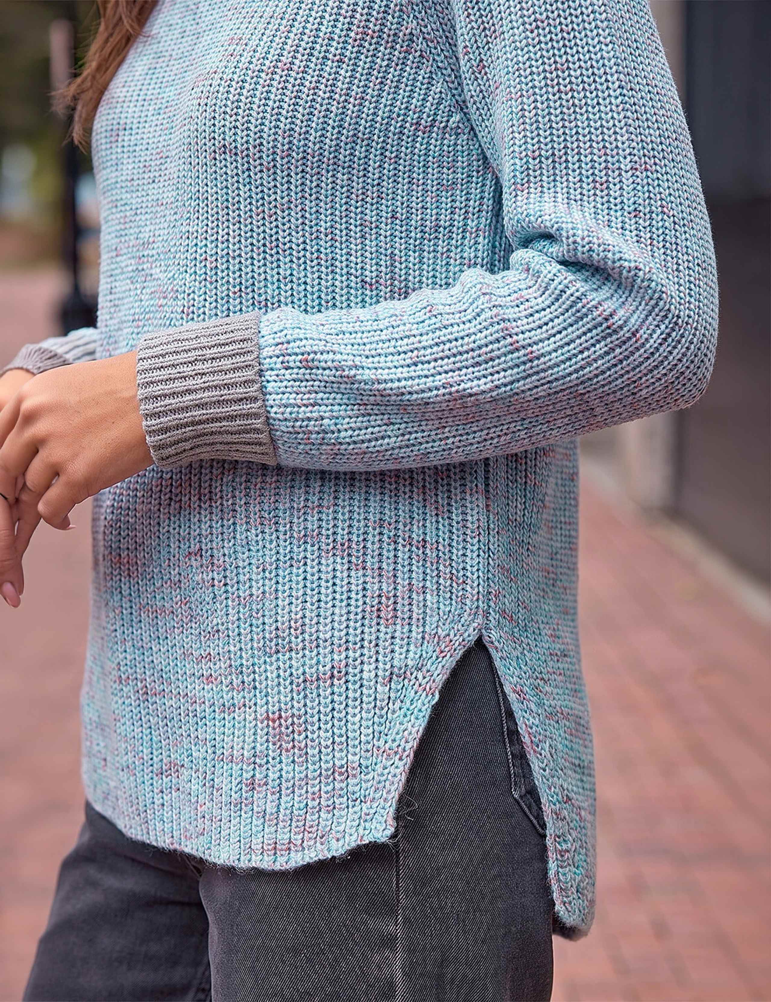 Contrast Cuff Knitted Jumper 4 of 4