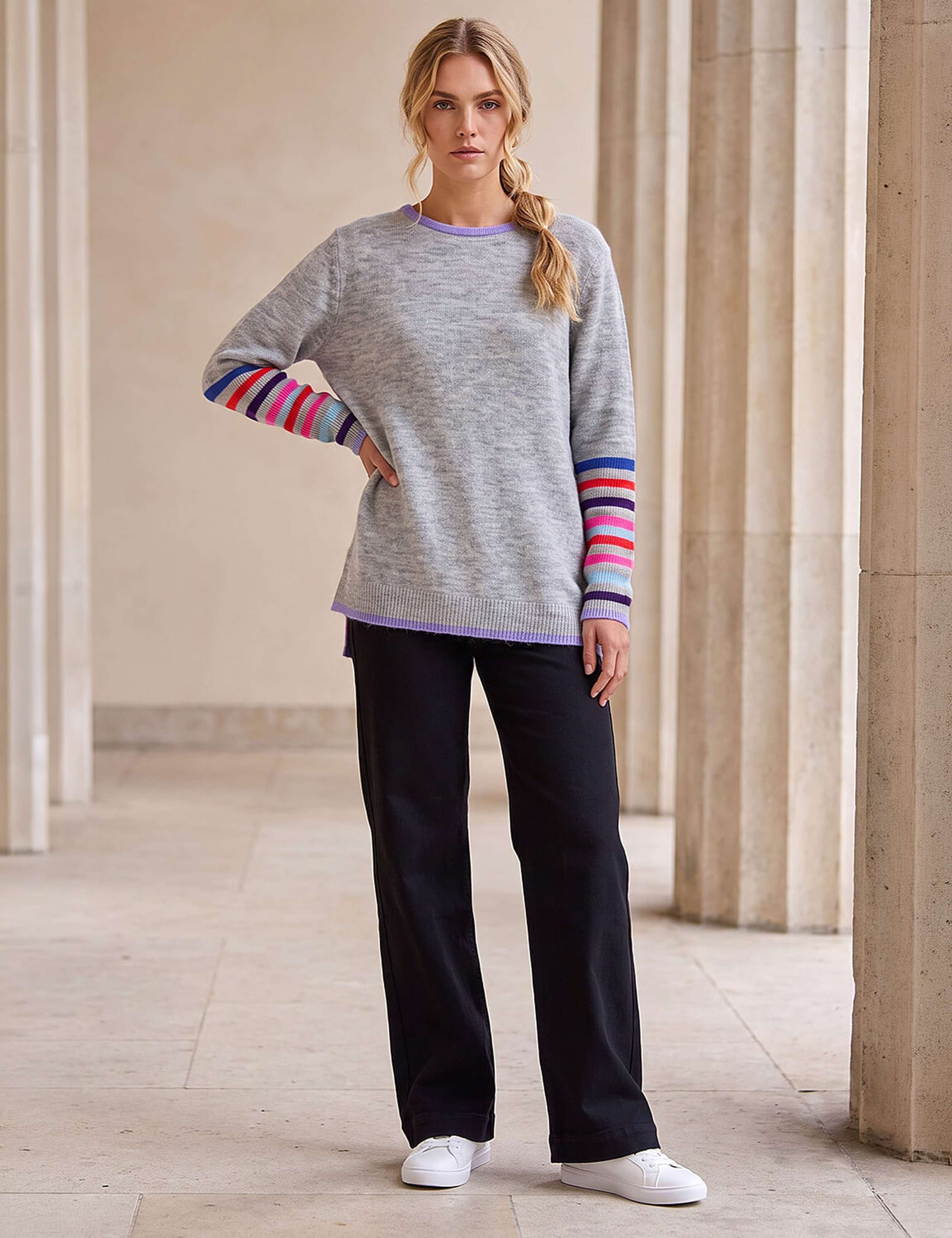 Contrast Stripe Jumper 2 of 4