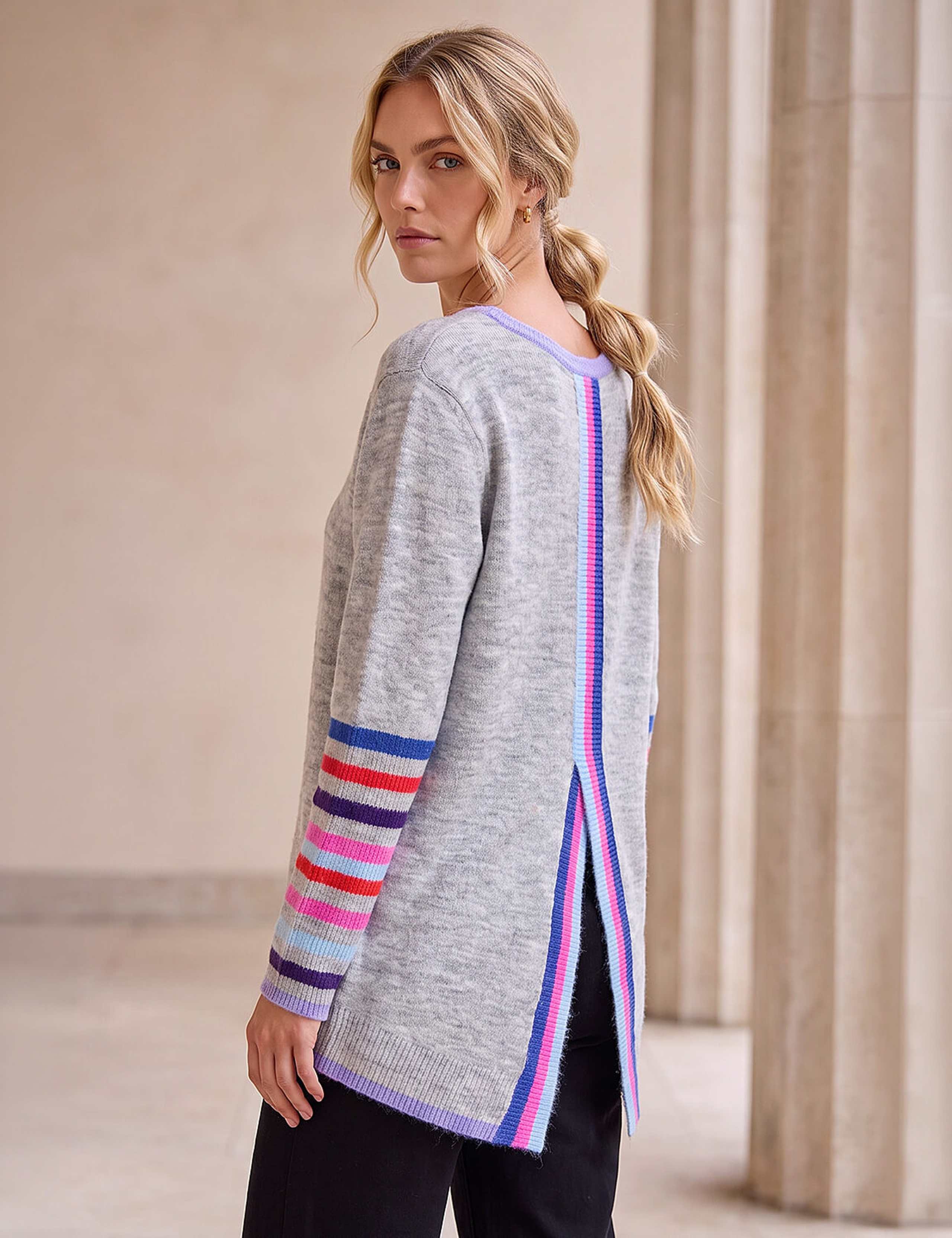 Contrast Stripe Jumper 3 of 4