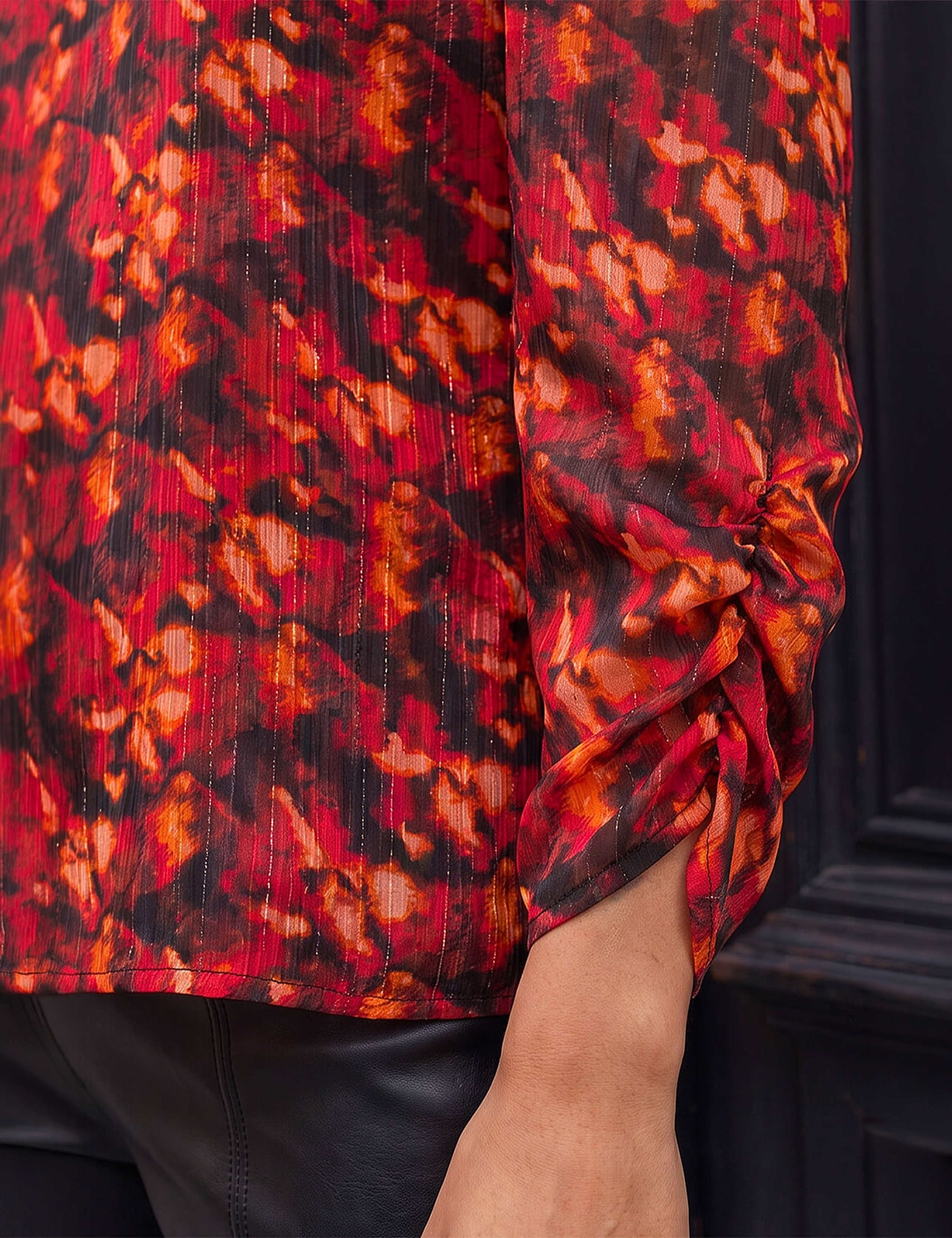 Satin Printed Top 3 of 3
