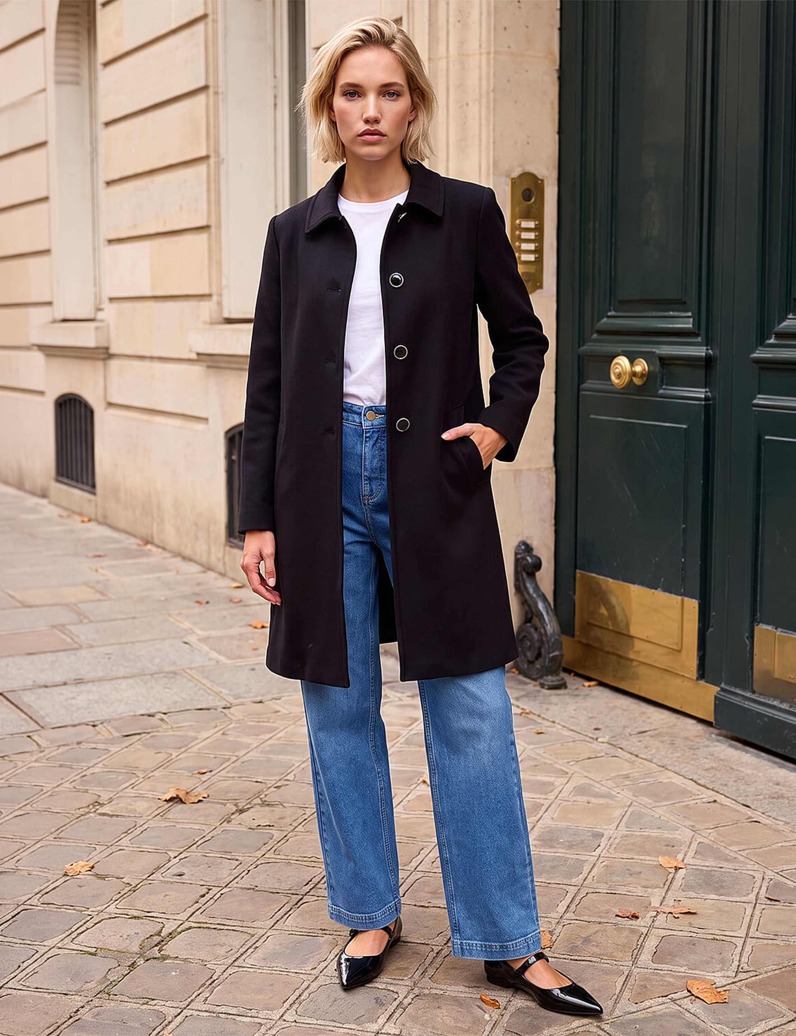 Tailored Swing Coat 2 of 4