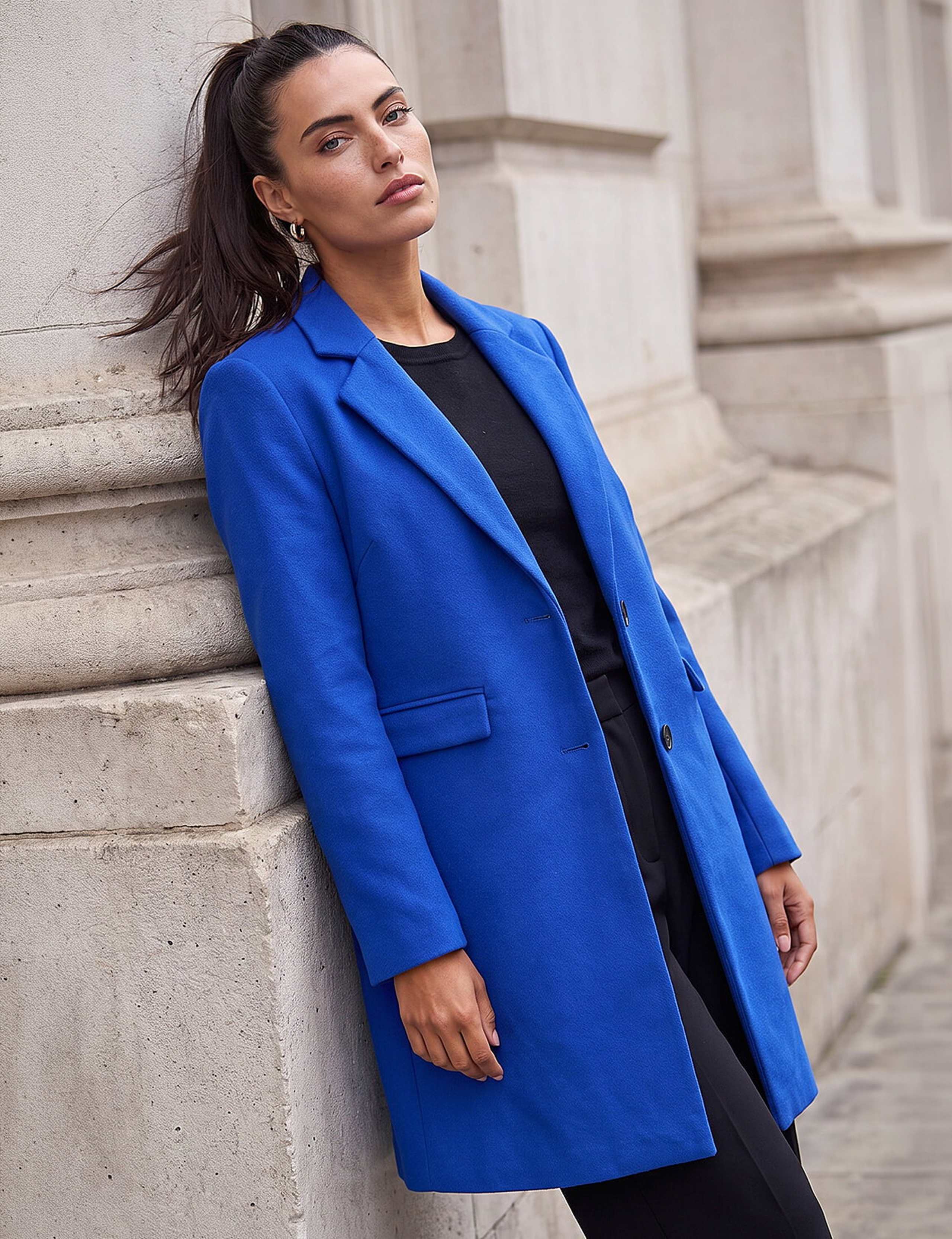 Single Breasted Tailored Overcoat 3 of 4