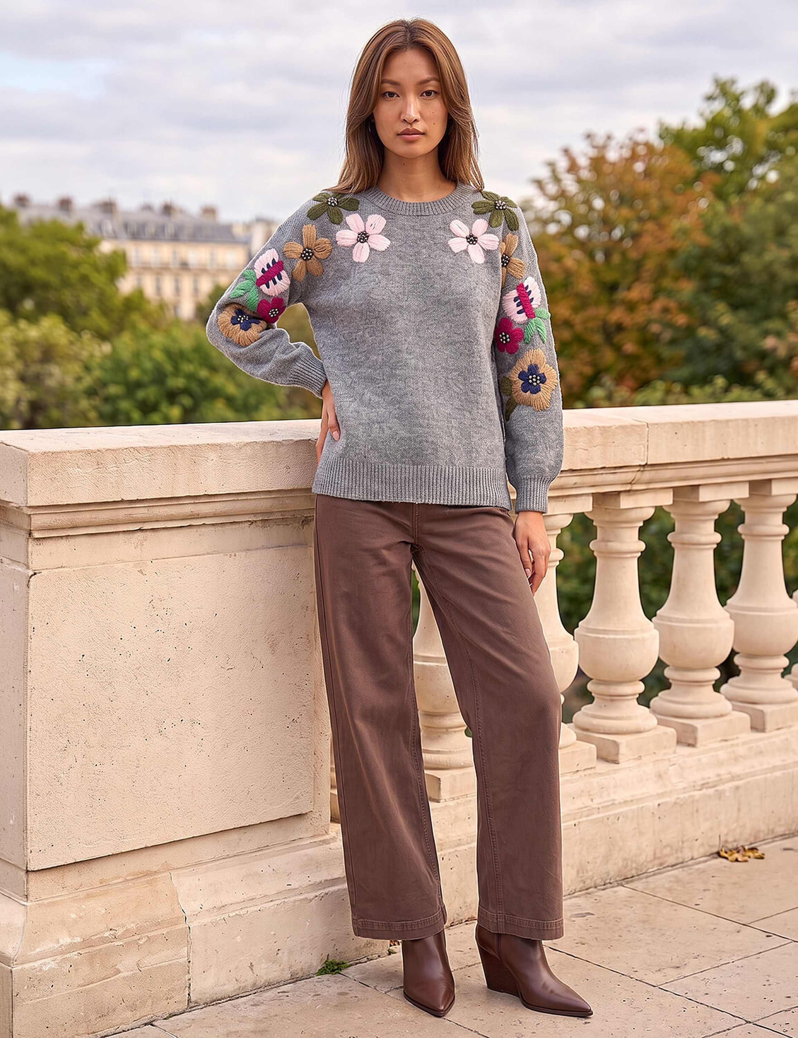 Floral Embellished Jumper 3 of 4