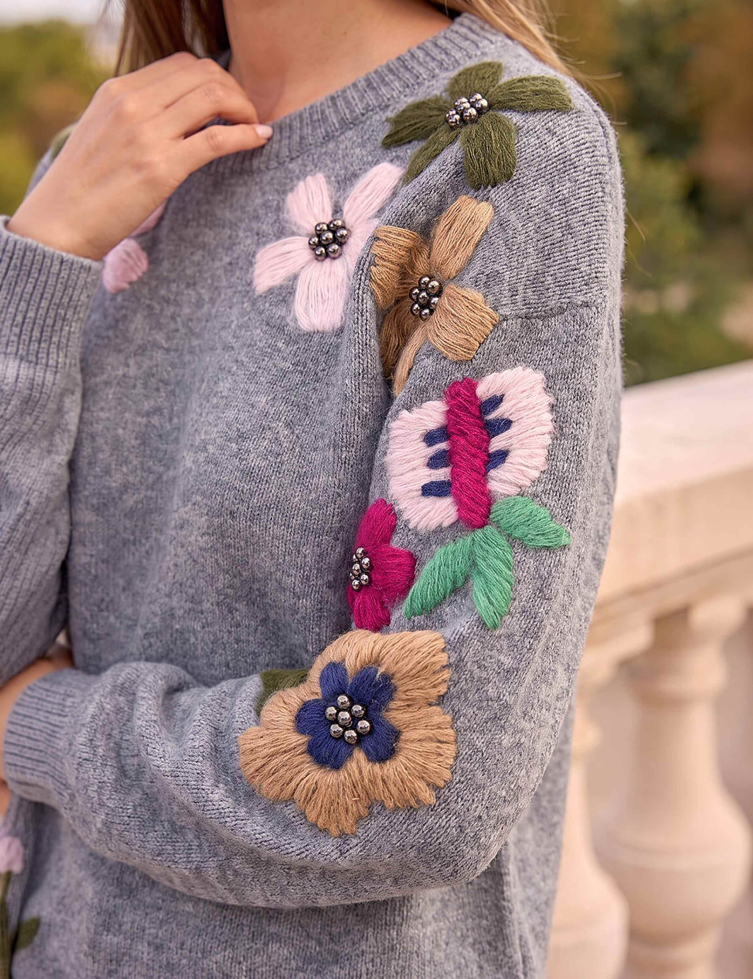 Floral Embellished Jumper 4 of 4