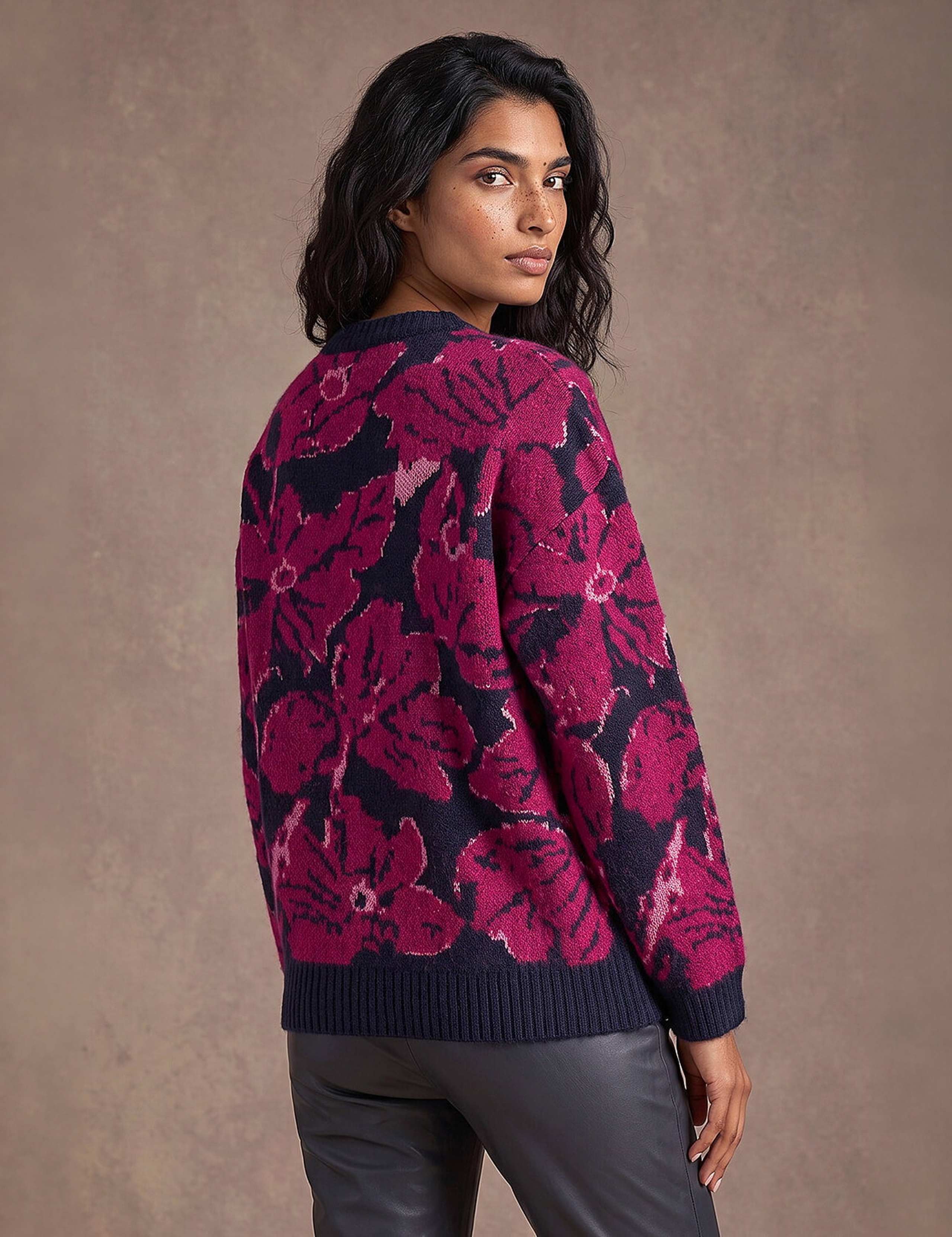 Floral Crew Neck Jumper 2 of 4
