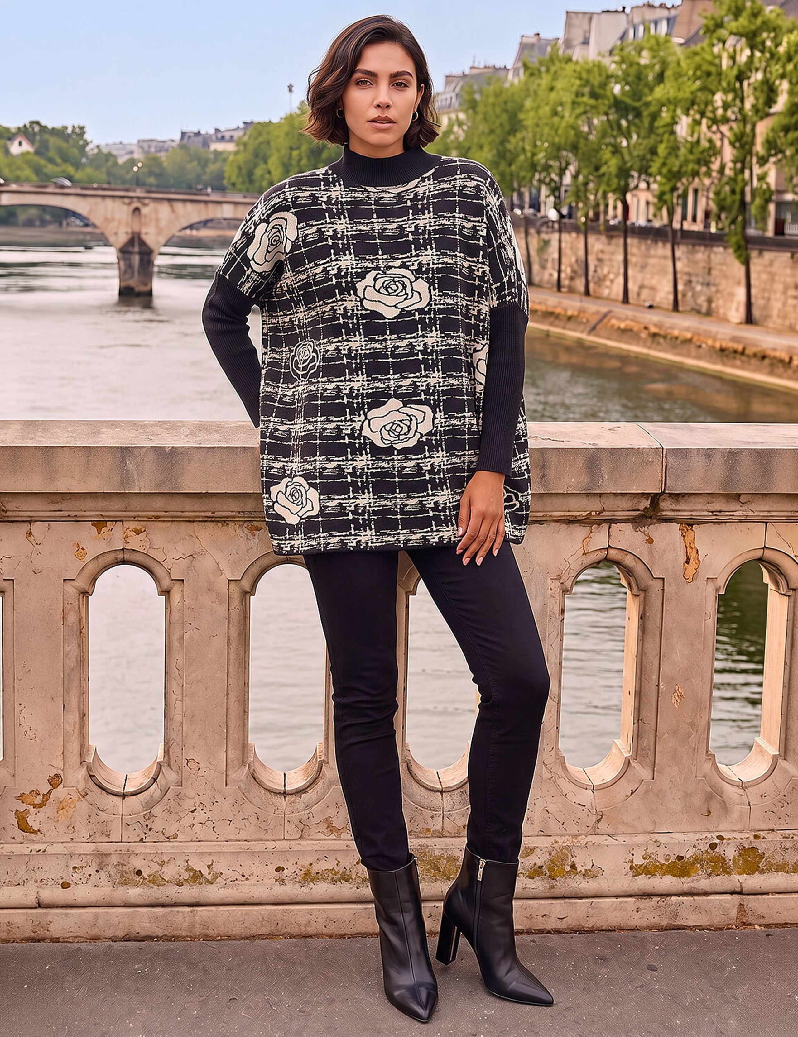 Checked Relaxed Jumper 3 of 4