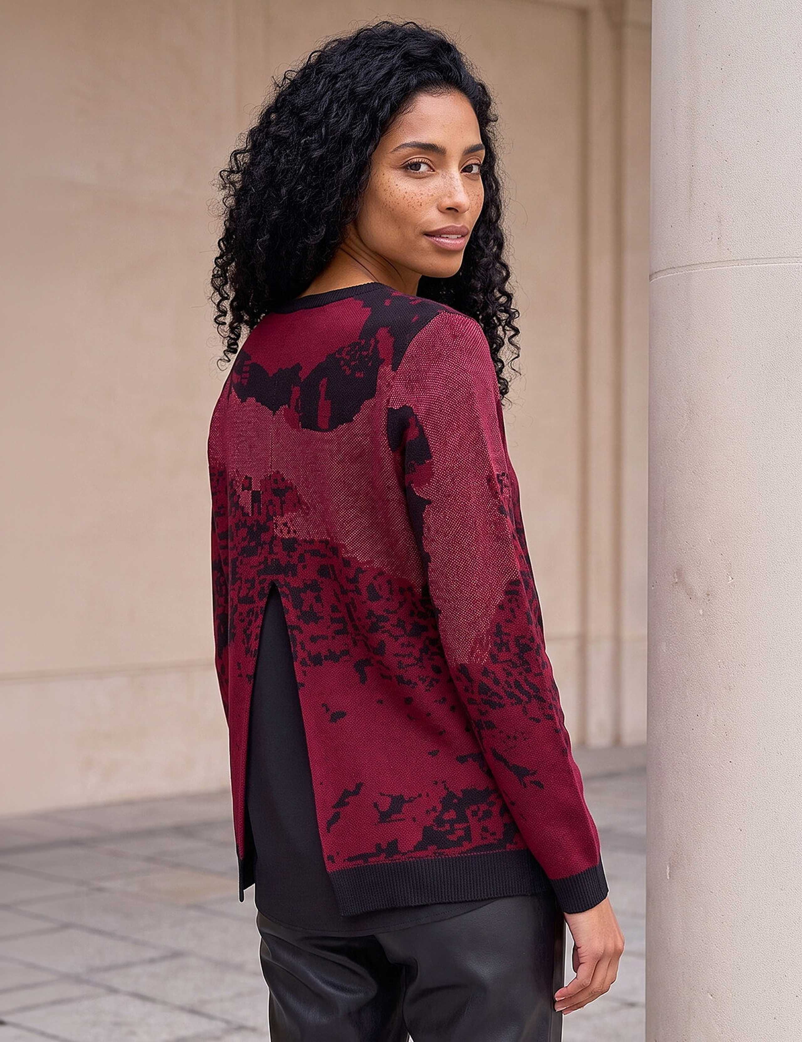 Sparkly Animal Print Jumper 2 of 4