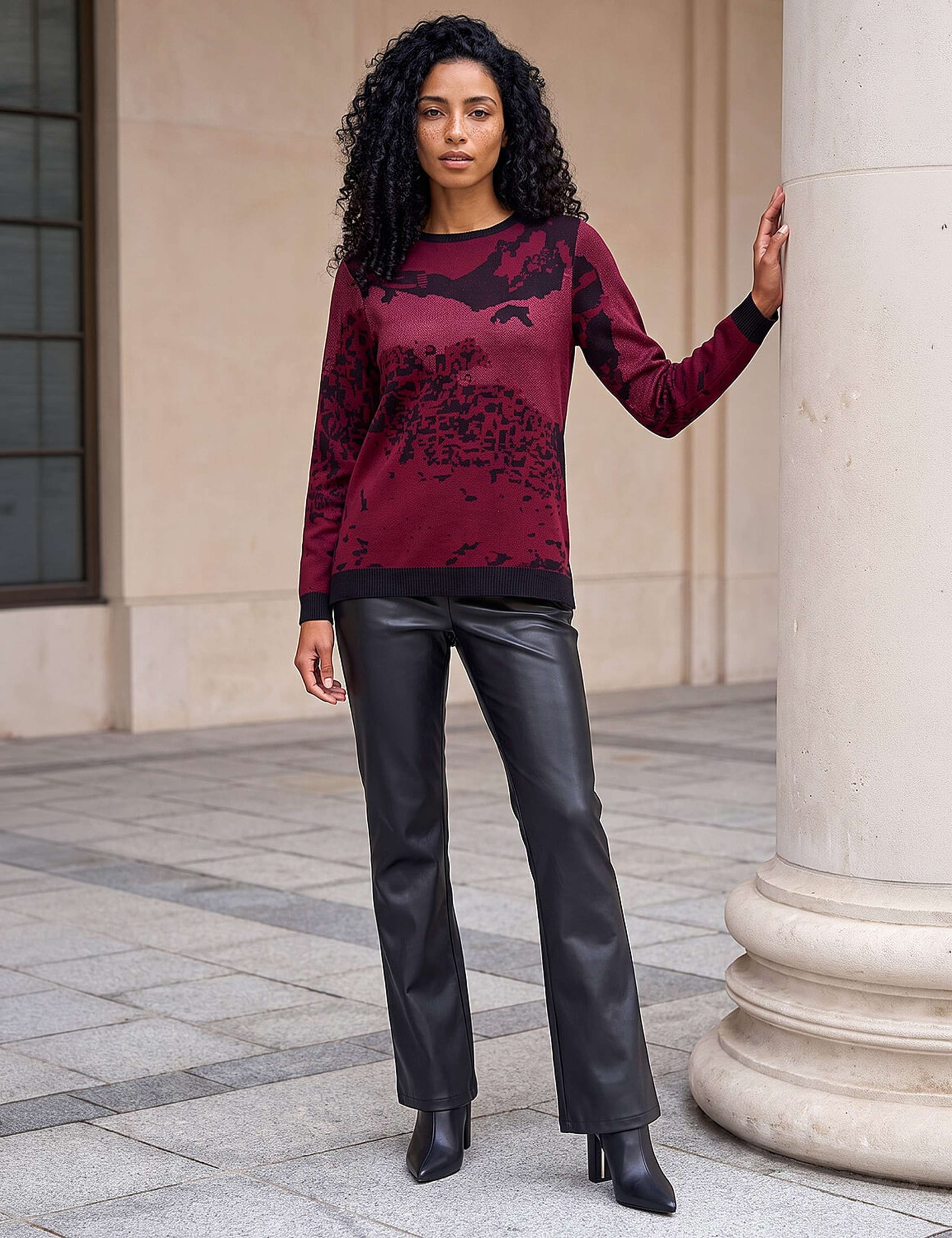 Sparkly Animal Print Jumper 3 of 4