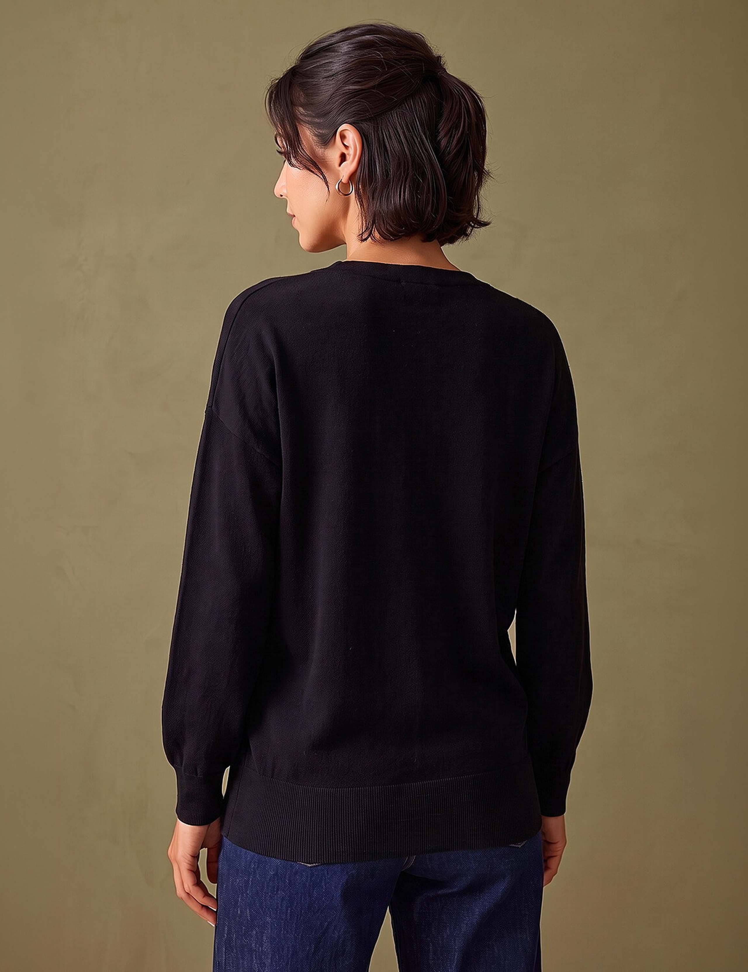 V-Neck Jumper 2 of 4