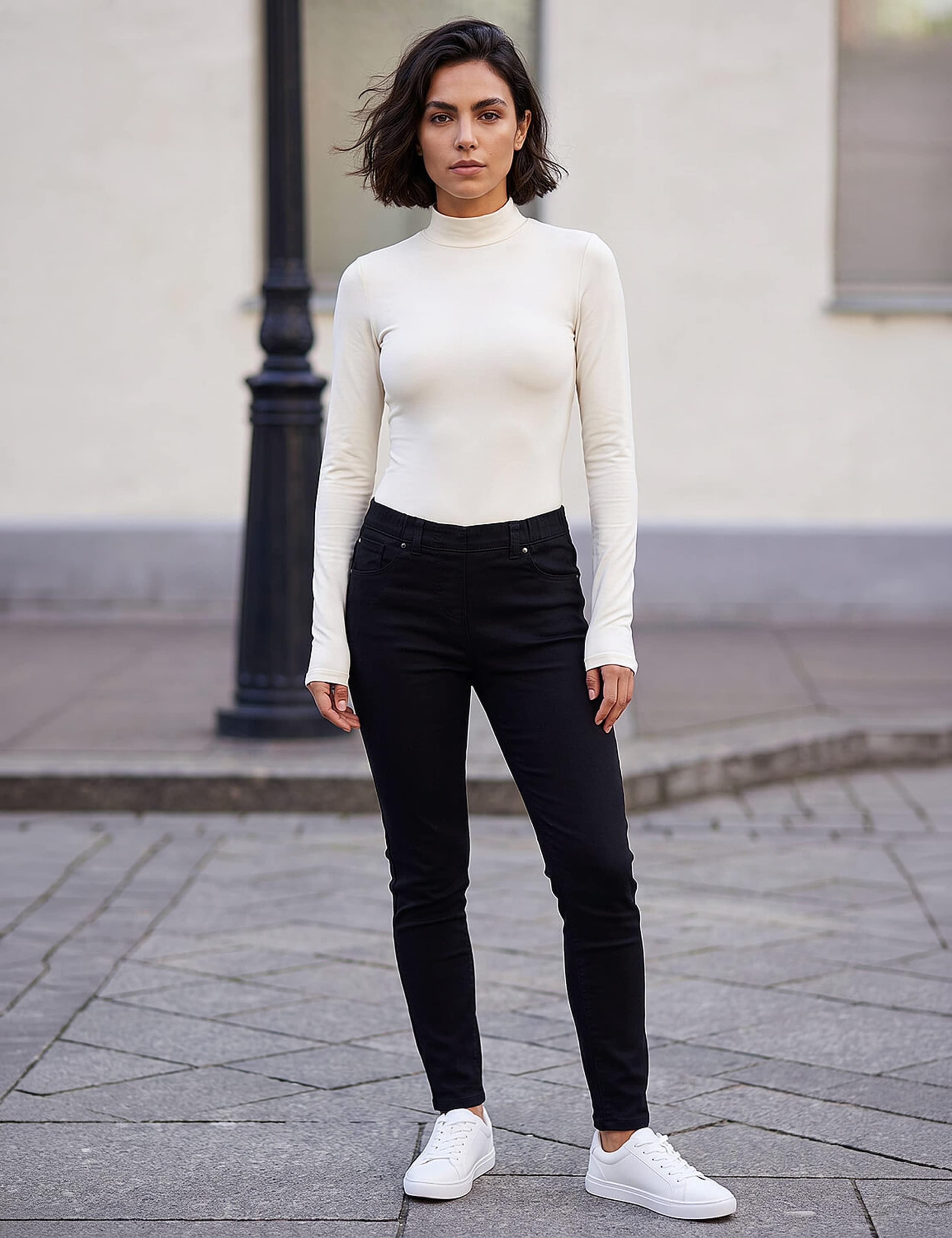 Denim Cropped Jeggings 3 of 4
