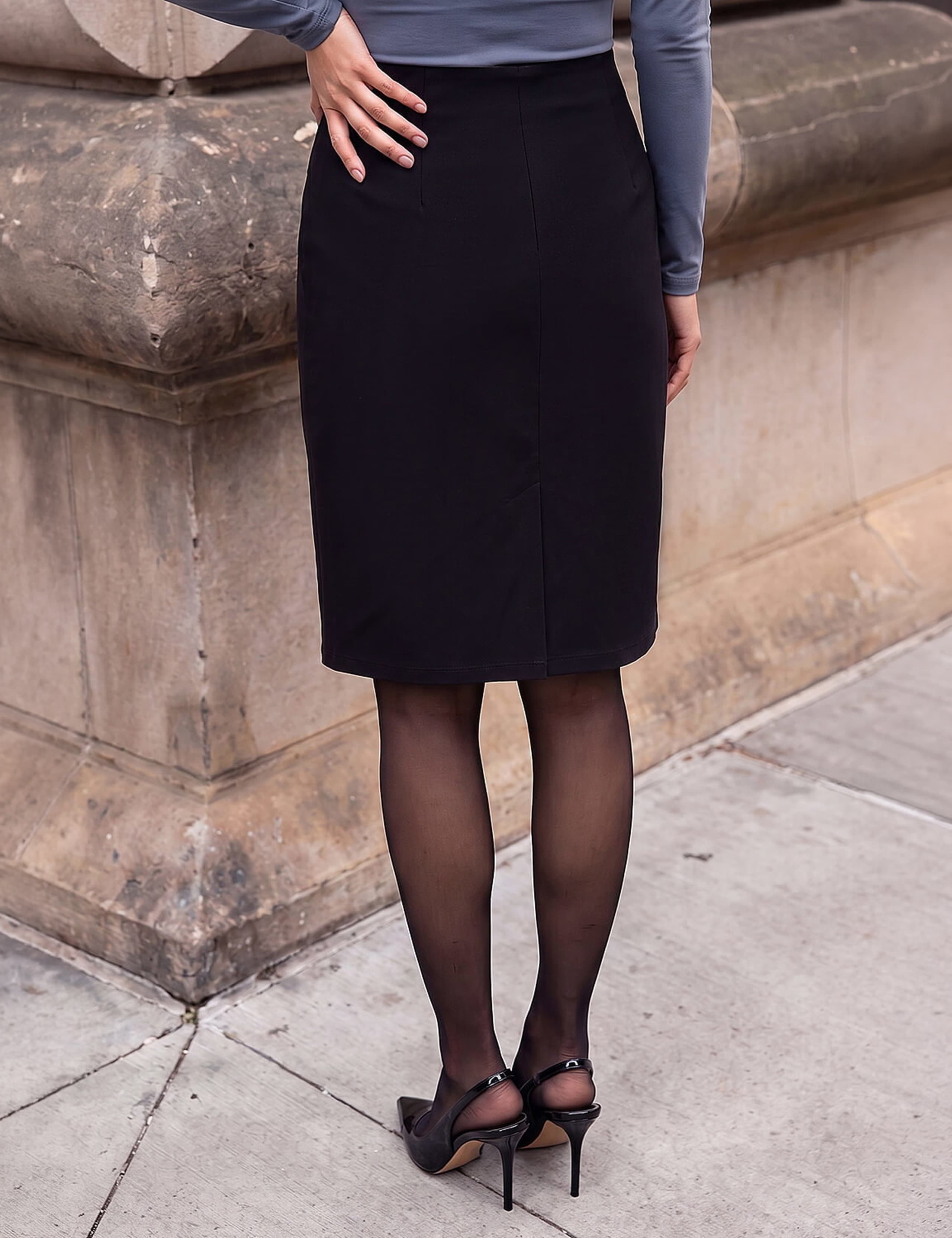 Knee Length Pencil Skirt 2 of 4