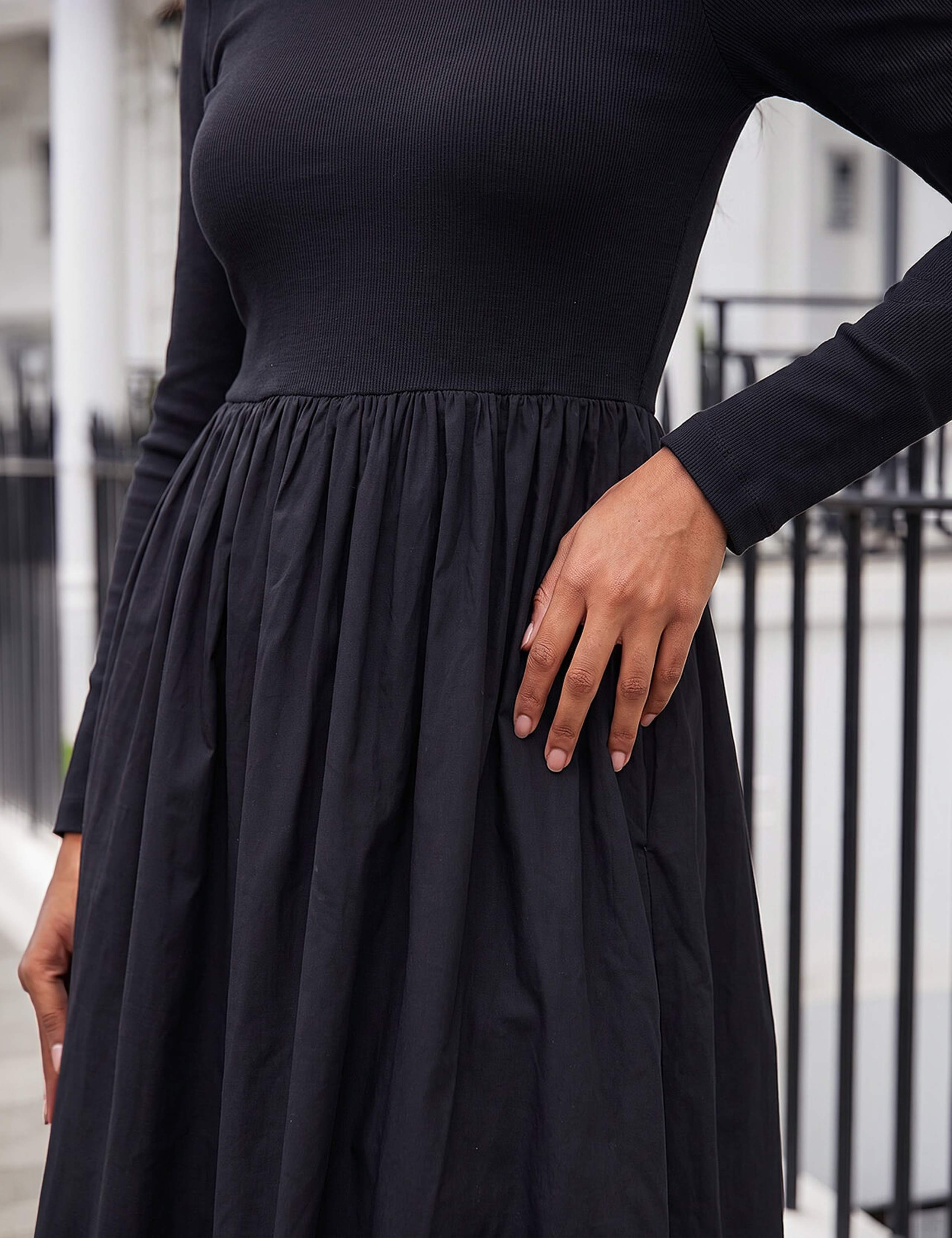 Cotton Rich Skater Dress 4 of 4