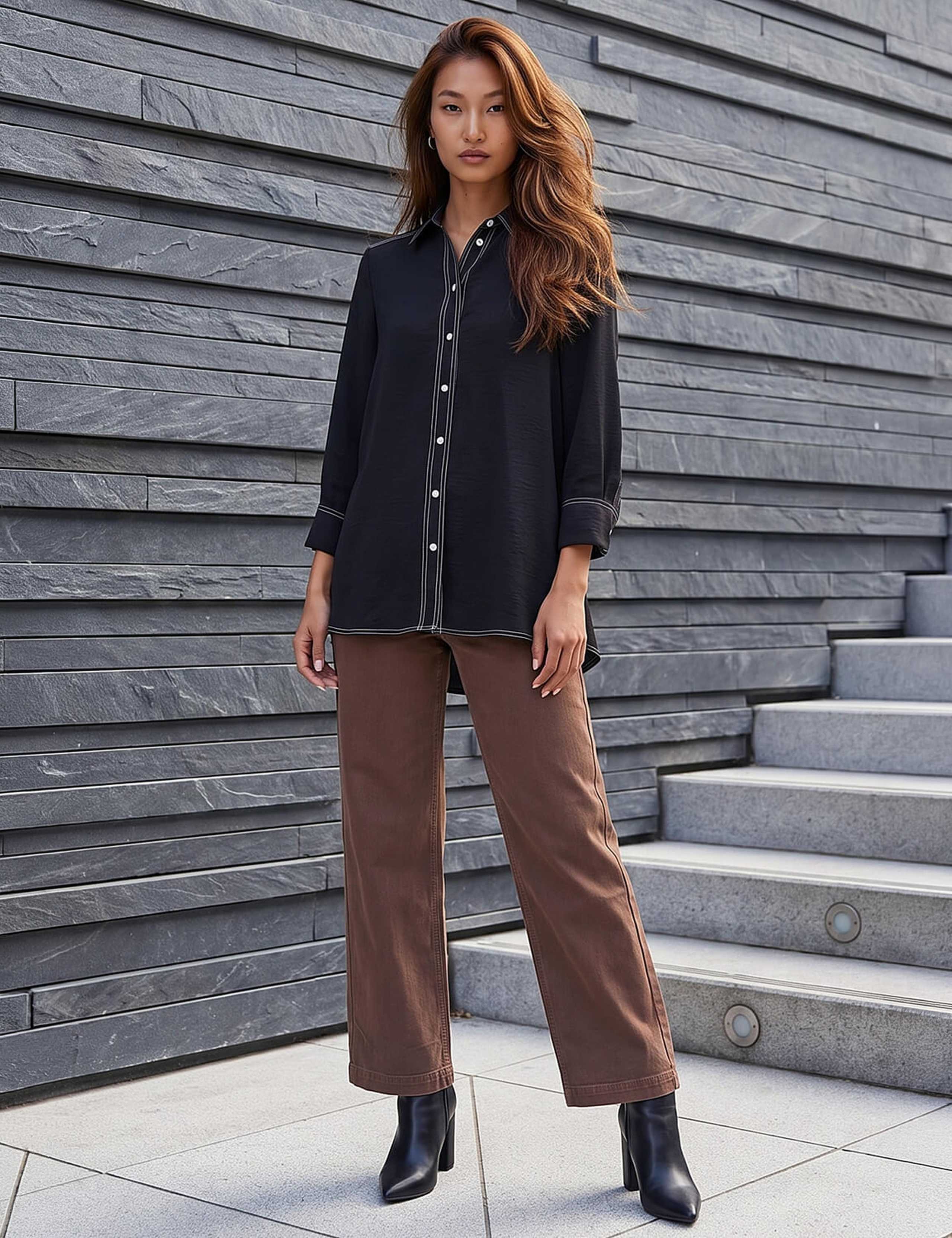 Contrast Stitch Shirt 2 of 4