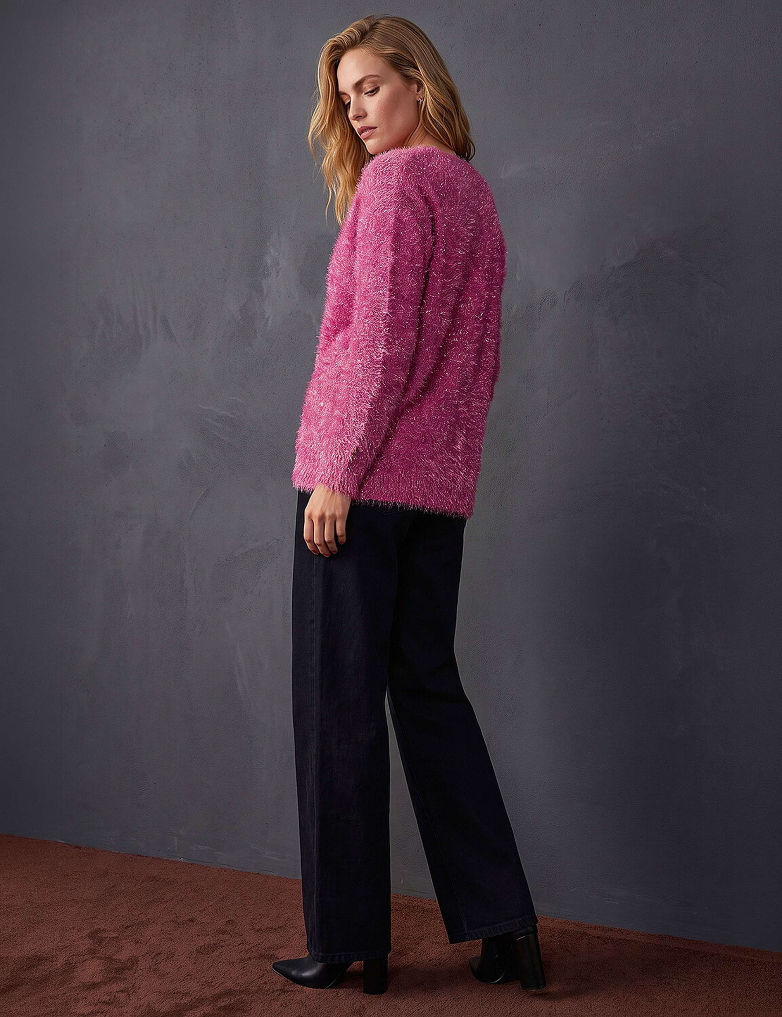 Tinsel Knit Cardigan 2 of 3