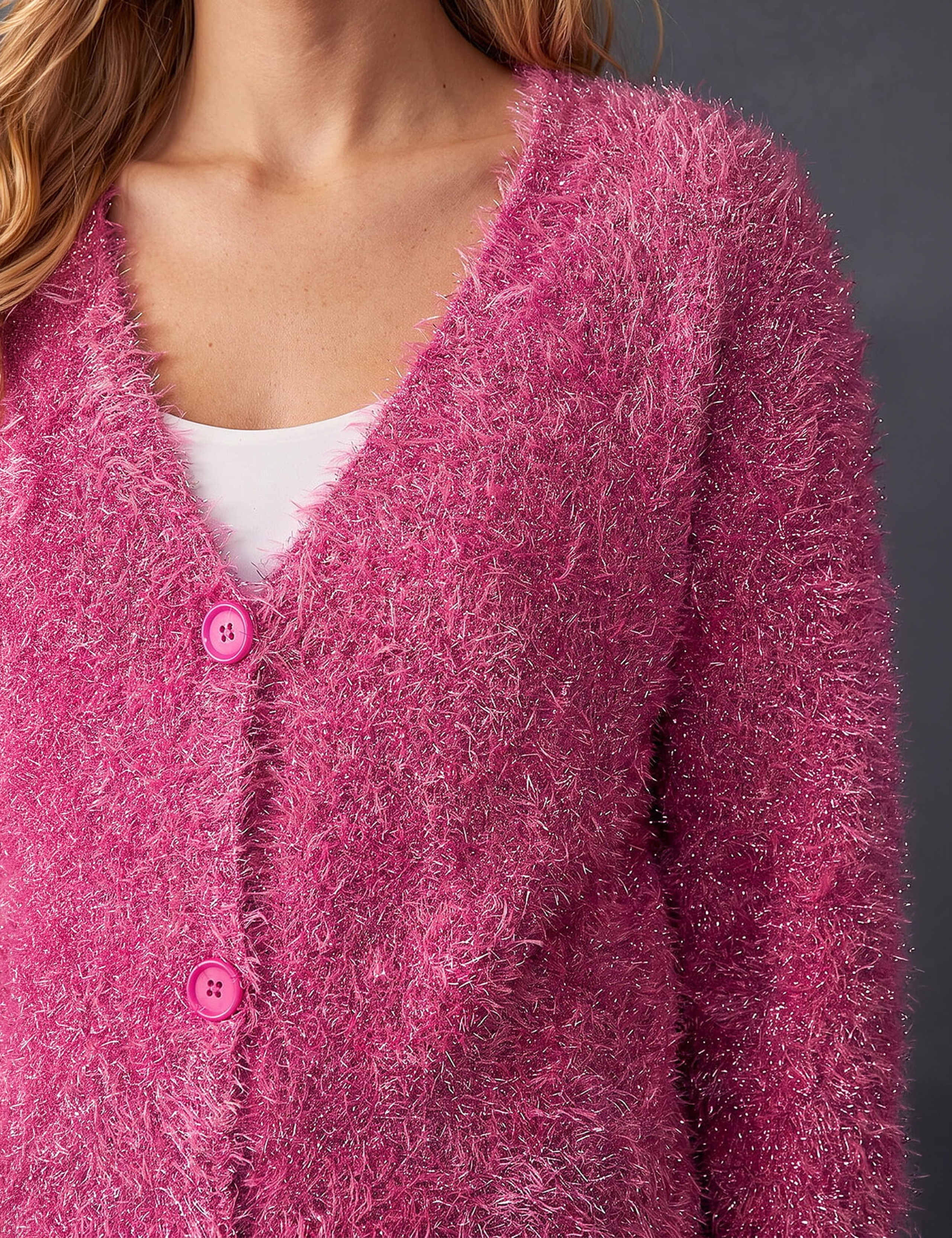 Tinsel Knit Cardigan 3 of 3