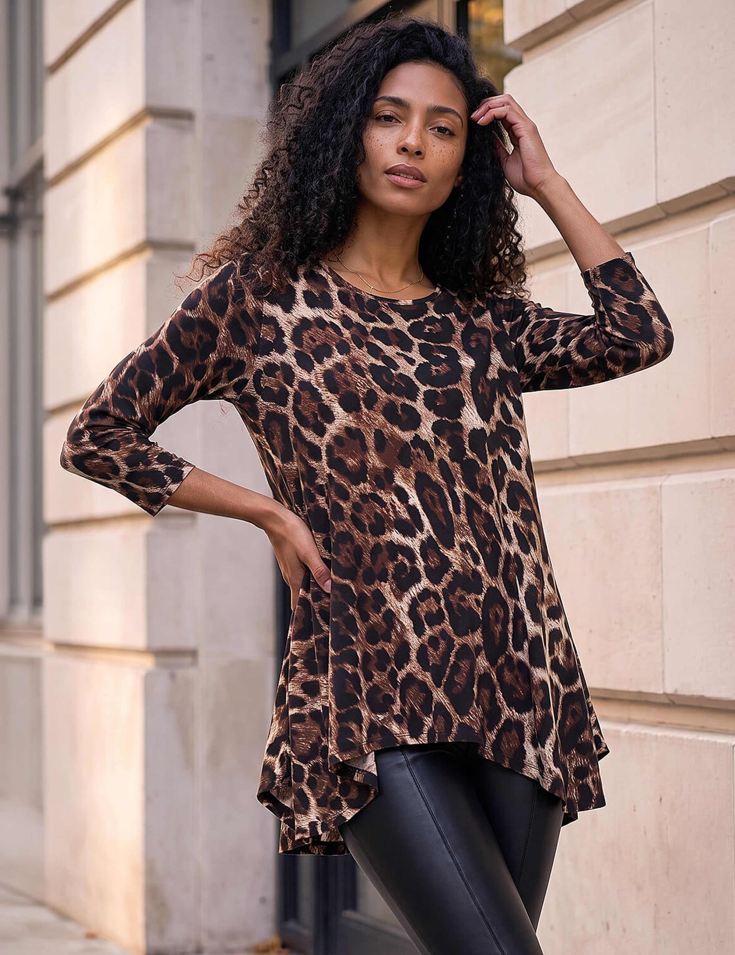 Animal Print Tunic 1 of 4