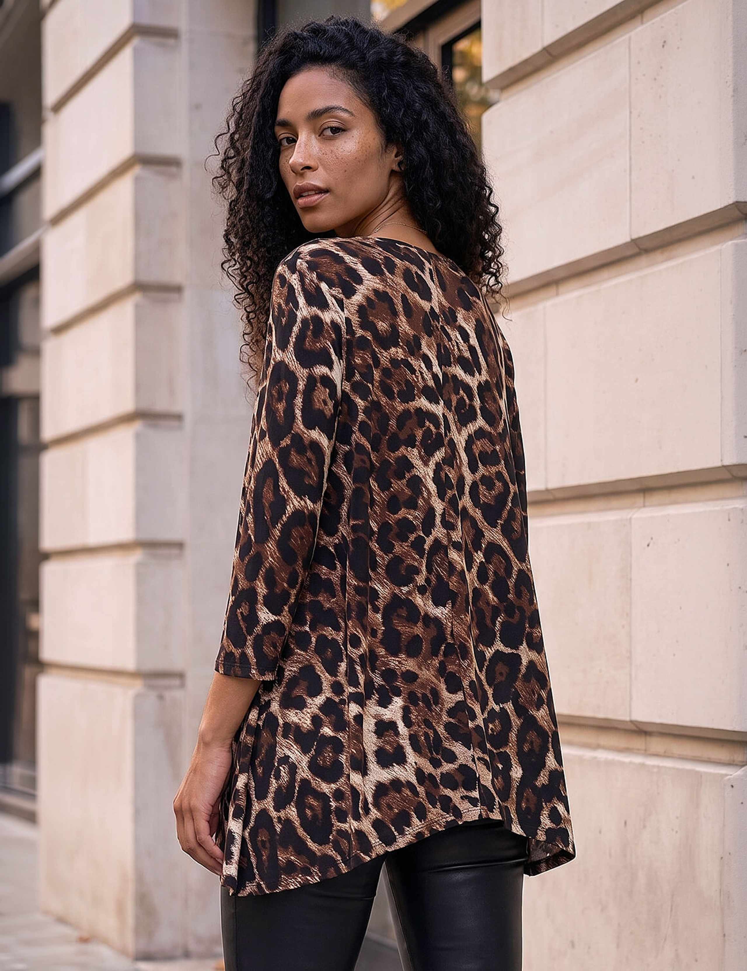 Animal Print Tunic 2 of 4