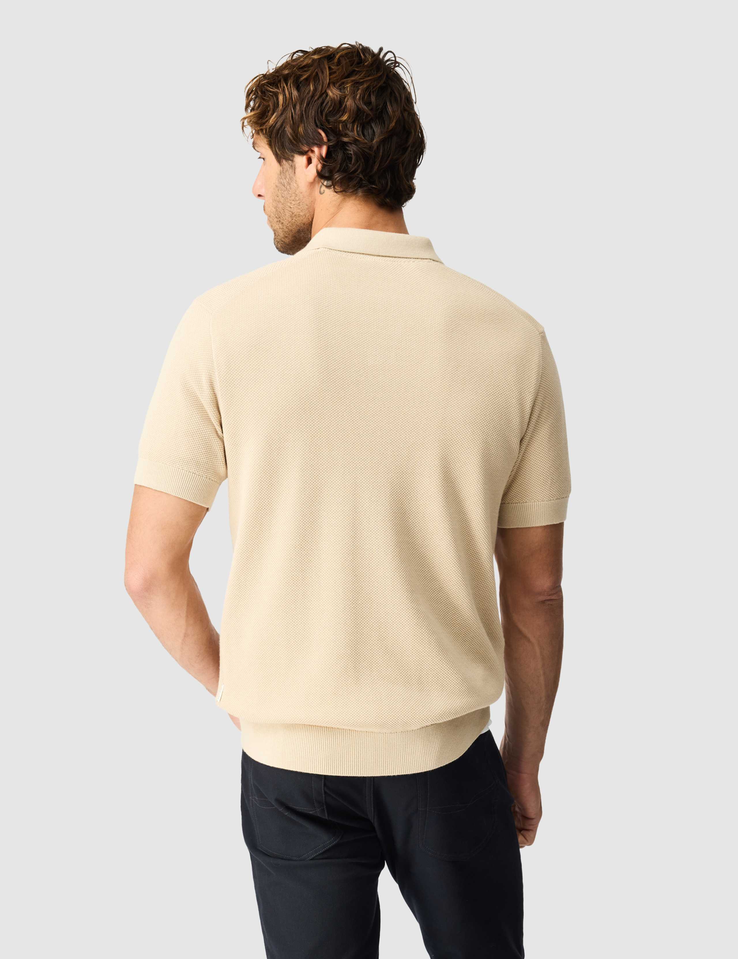 Avalon Pure Cotton Knitted Polo Shirt 4 of 6