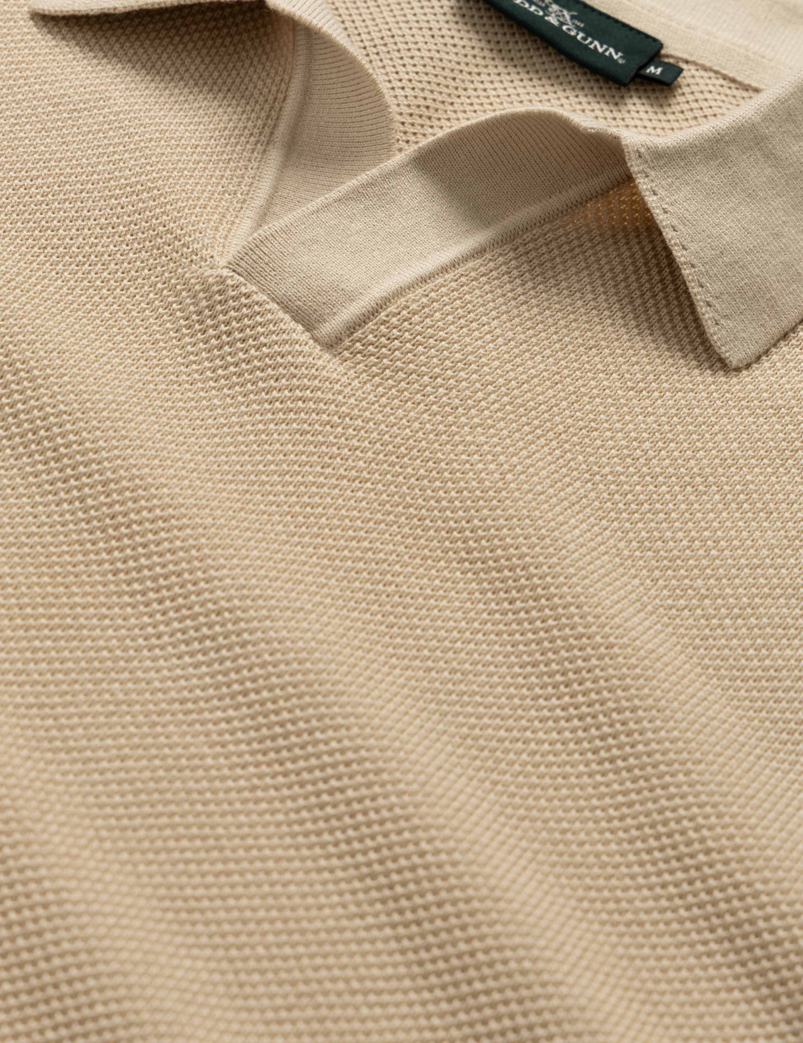 Avalon Pure Cotton Knitted Polo Shirt 5 of 6