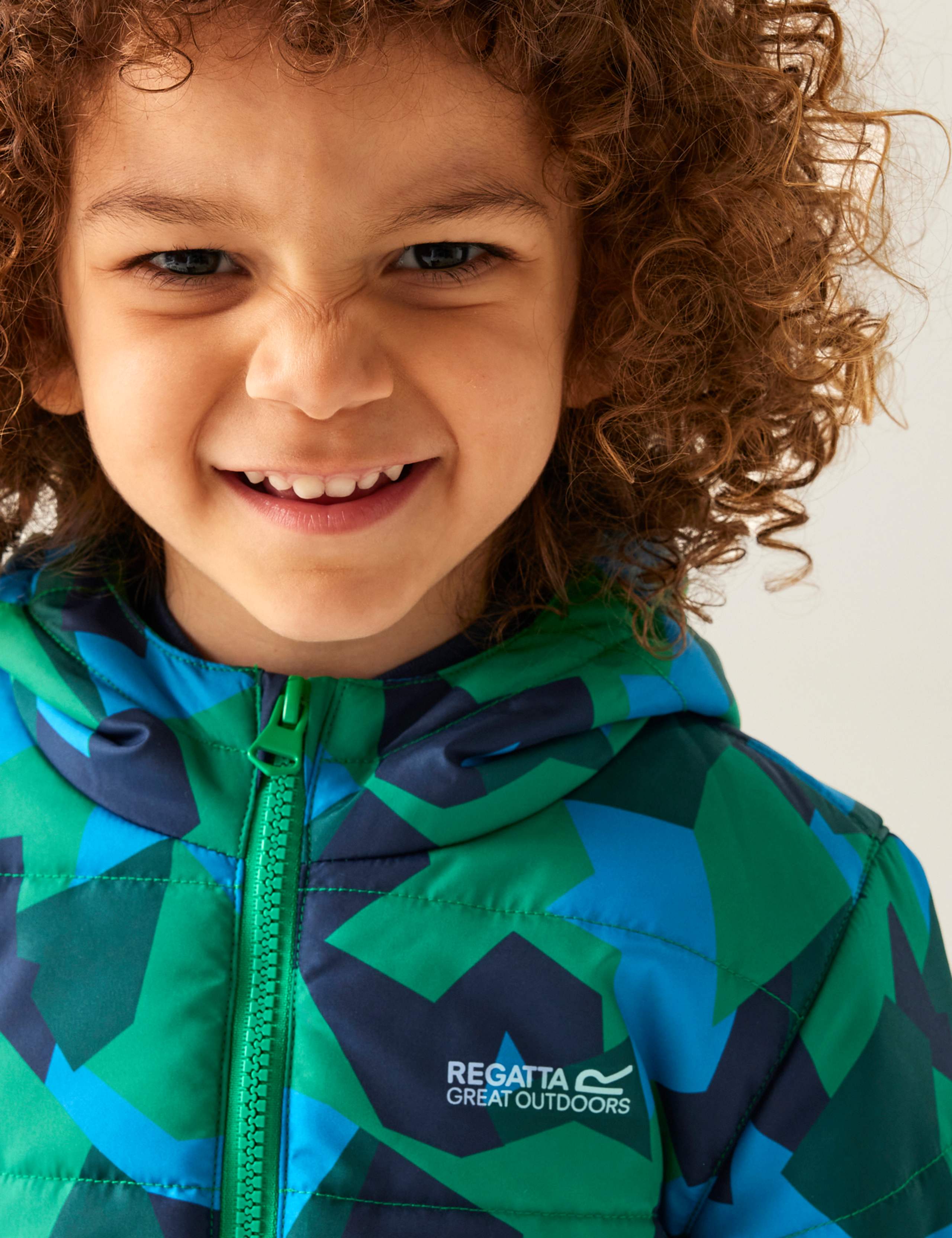 Penrose Hooded Printed Puddlesuit (9 Mths-6 Yrs) 5 of 6
