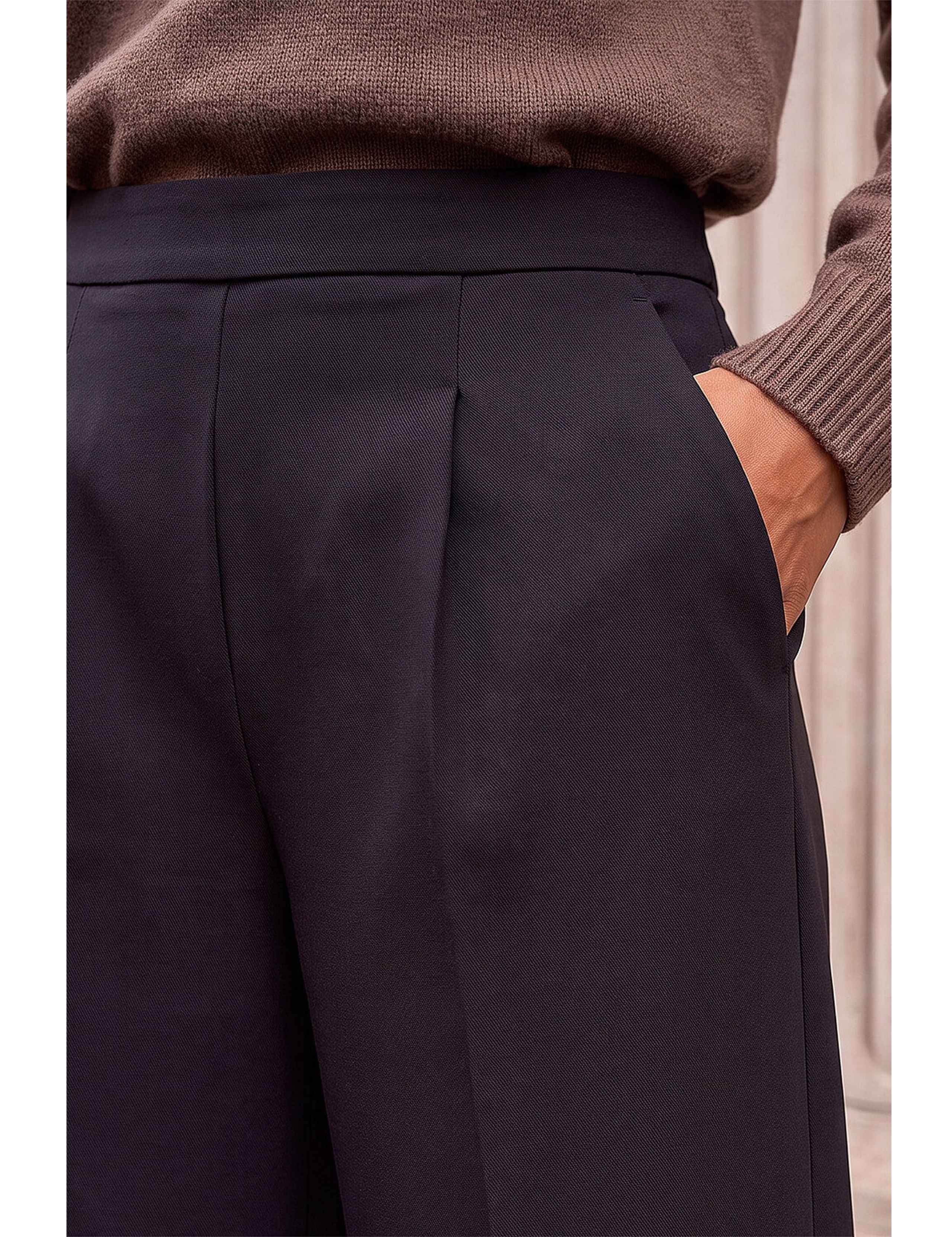 Pleat Front Wide Leg Culottes 4 of 4
