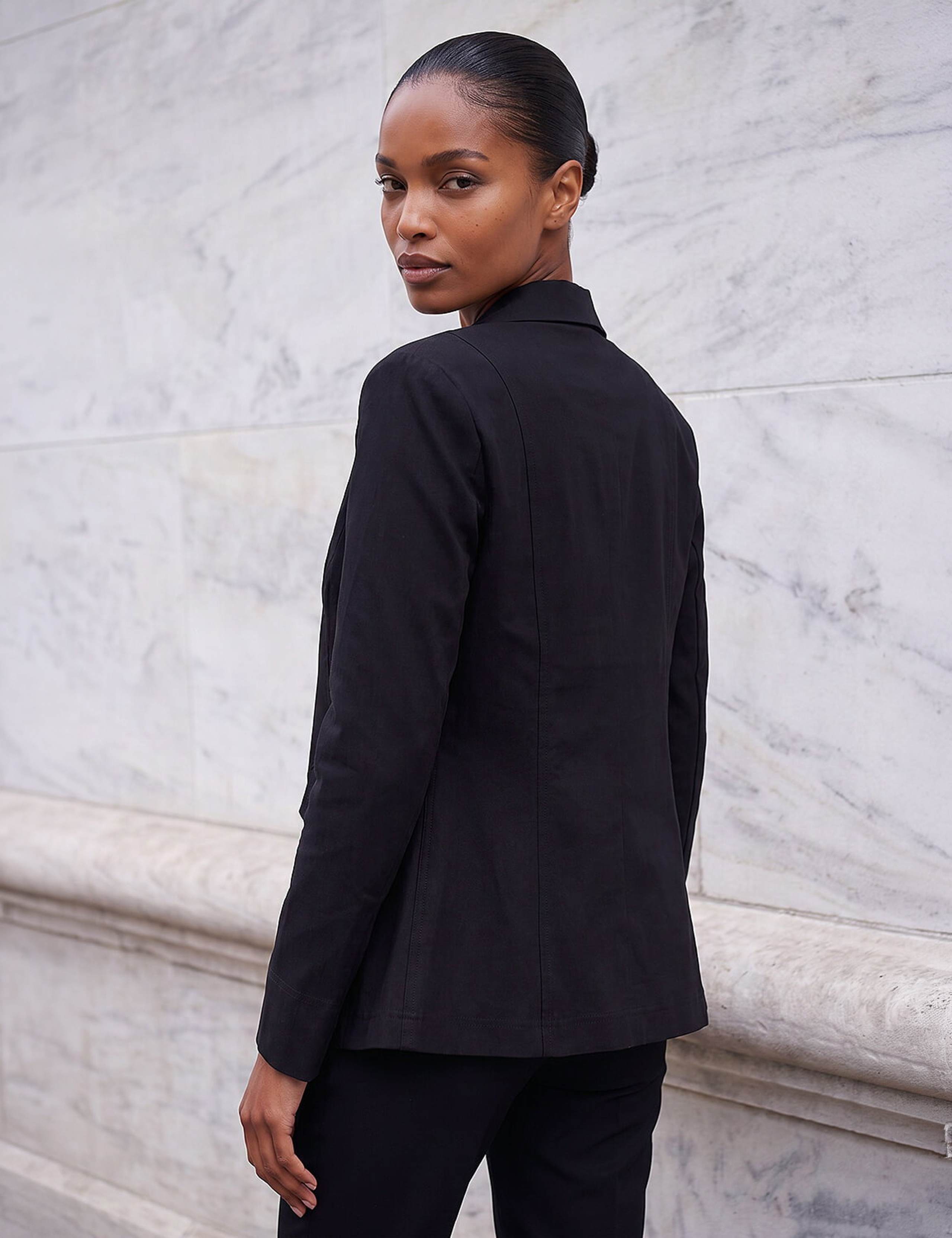 Tailored Crest Button Single Breasted Blazer 3 of 4
