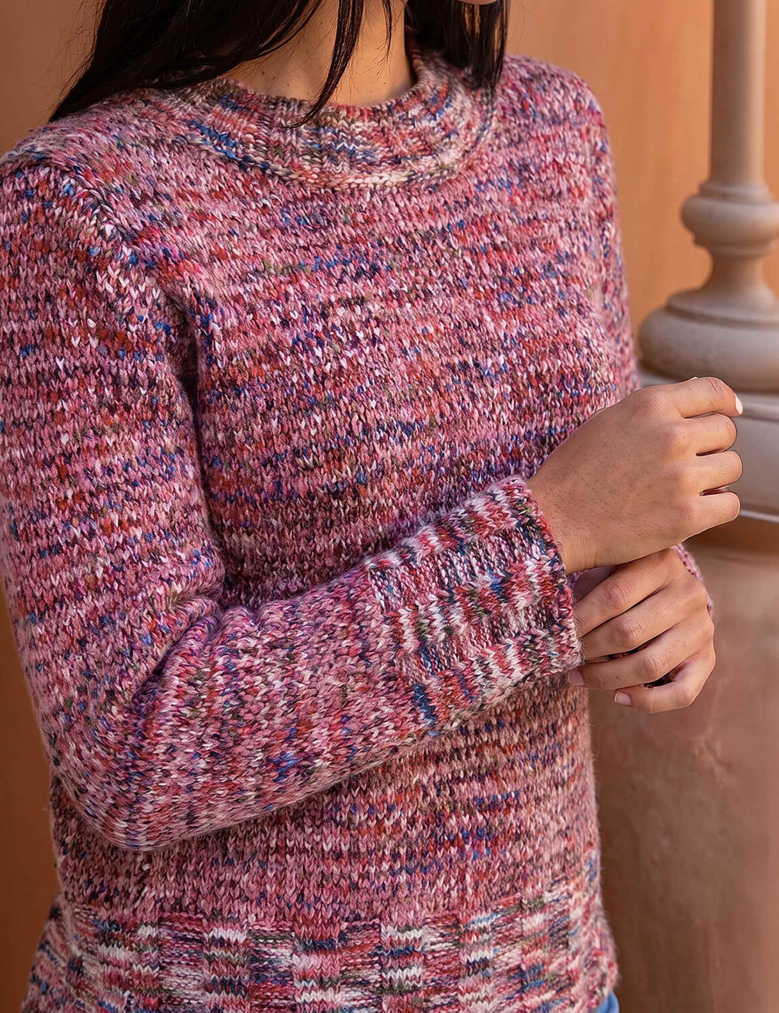 Petite Textured Crew Neck Jumper 4 of 4