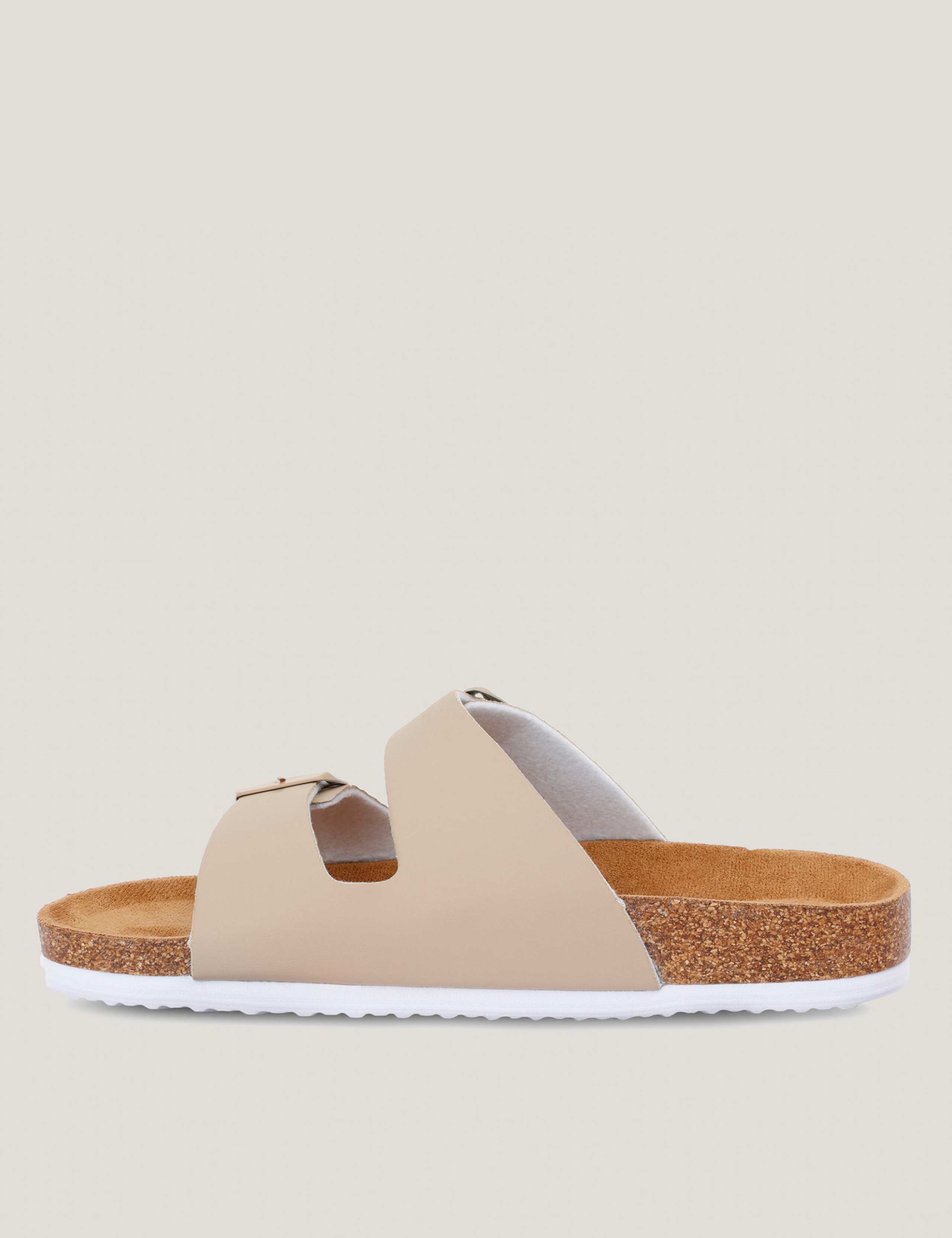 Lady Mia Floral Buckle Footbed Sliders 3 of 7