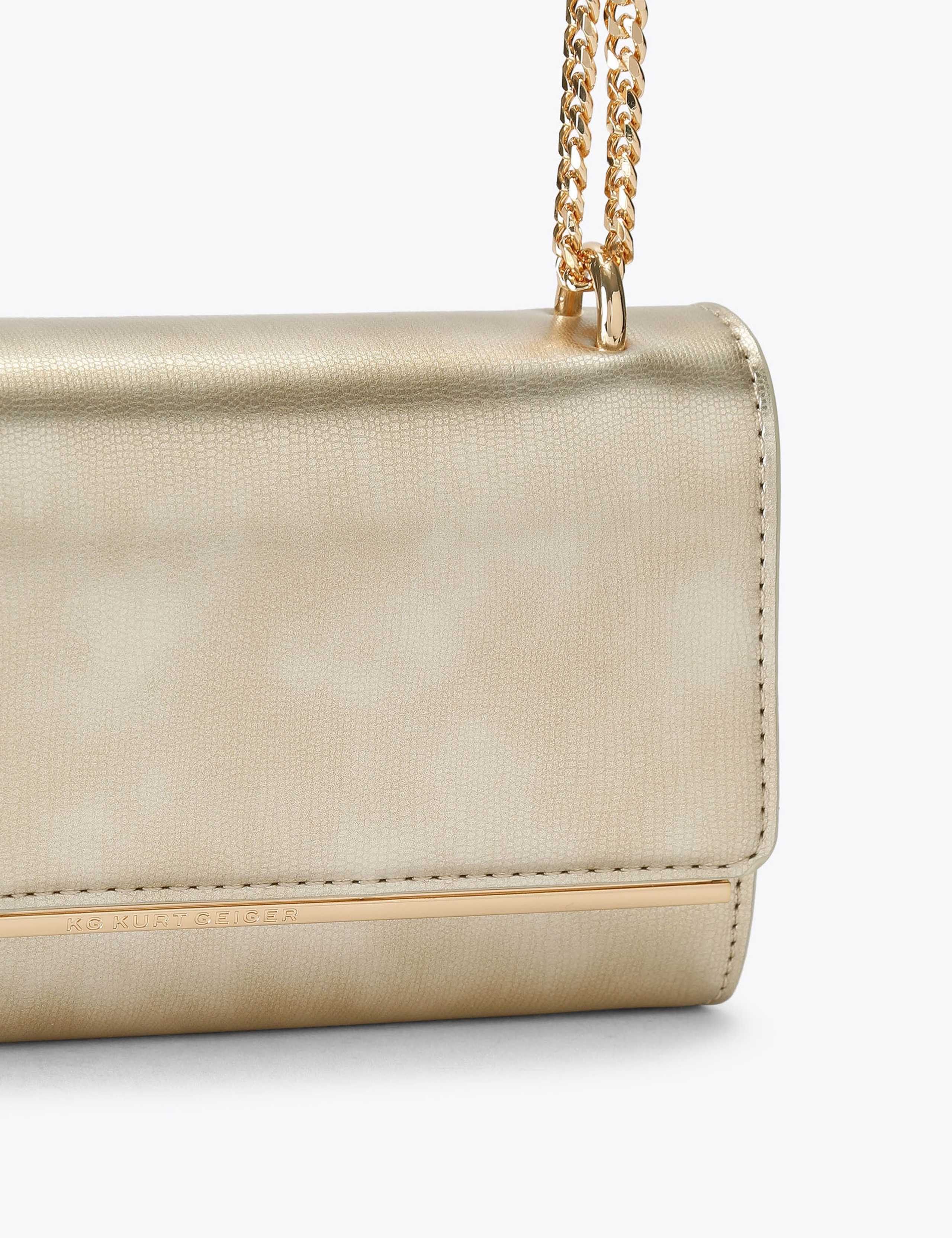 Faux Leather Clutch Bag 3 of 4