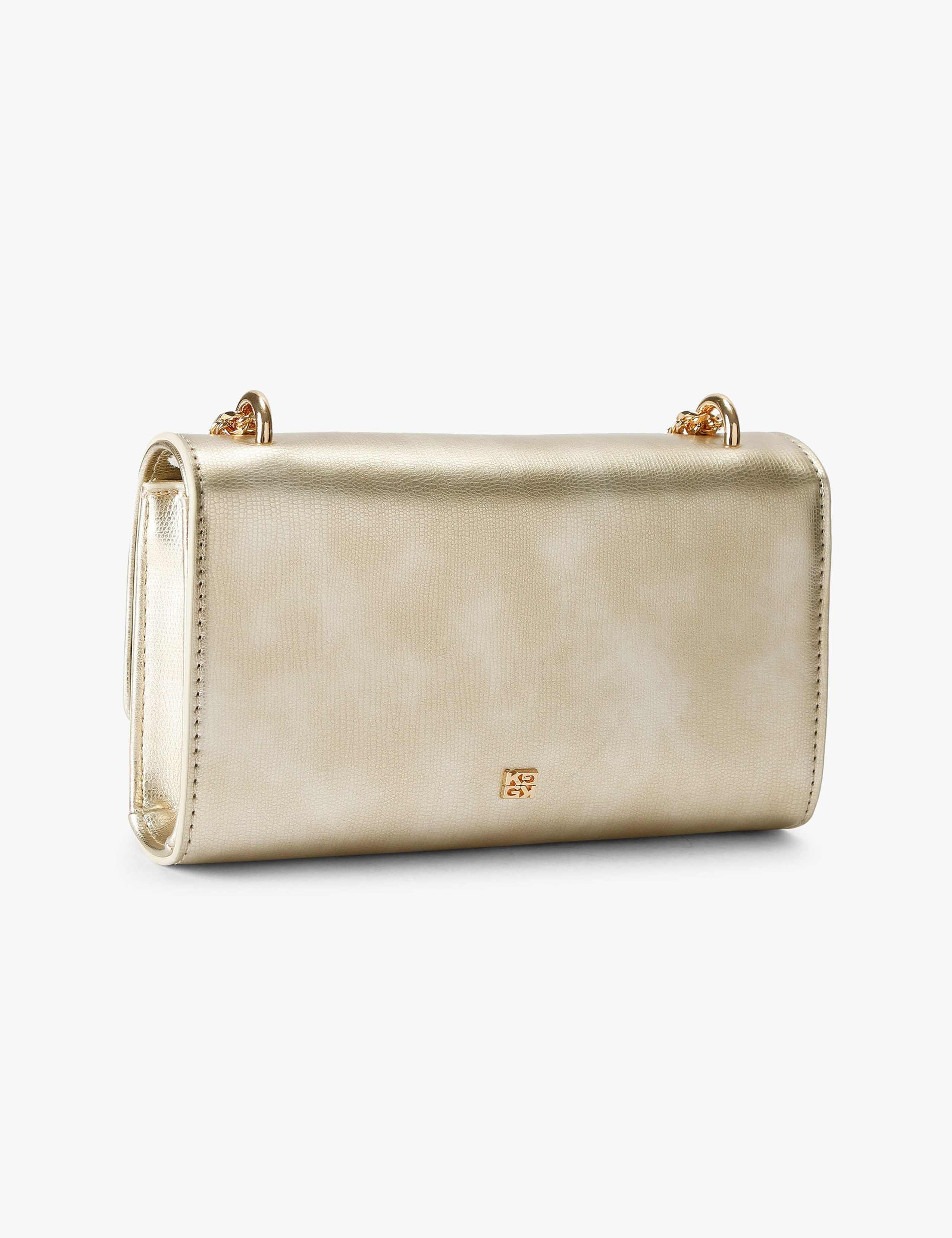 Faux Leather Clutch Bag 4 of 4