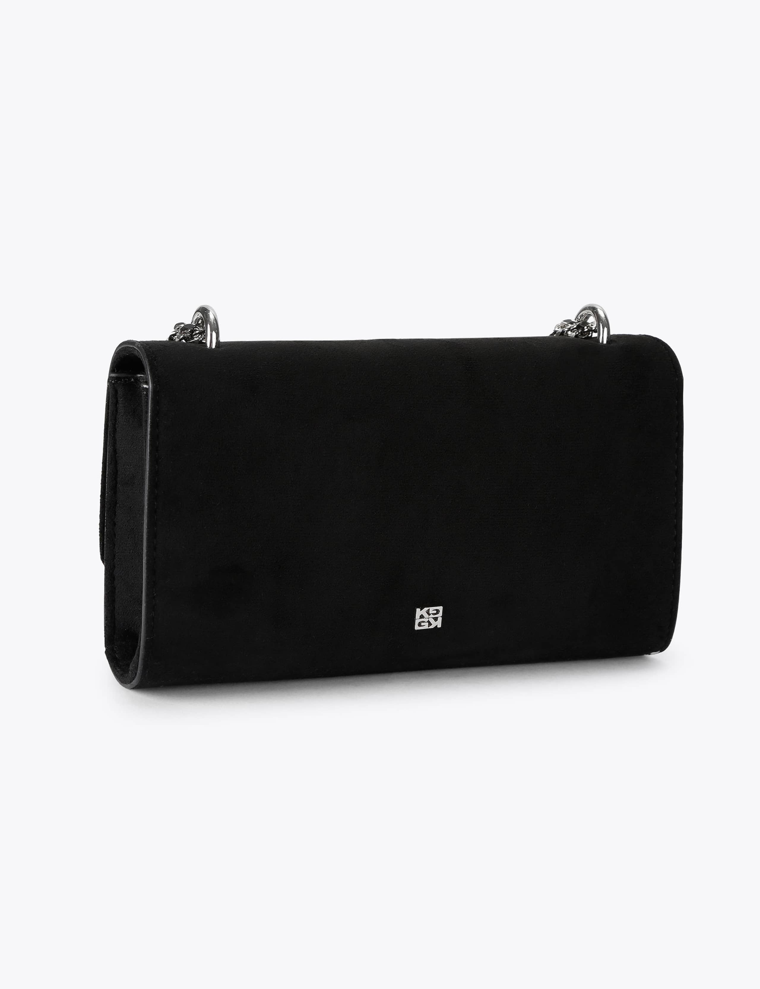 Faux Suede Cross Body Bag 2 of 4