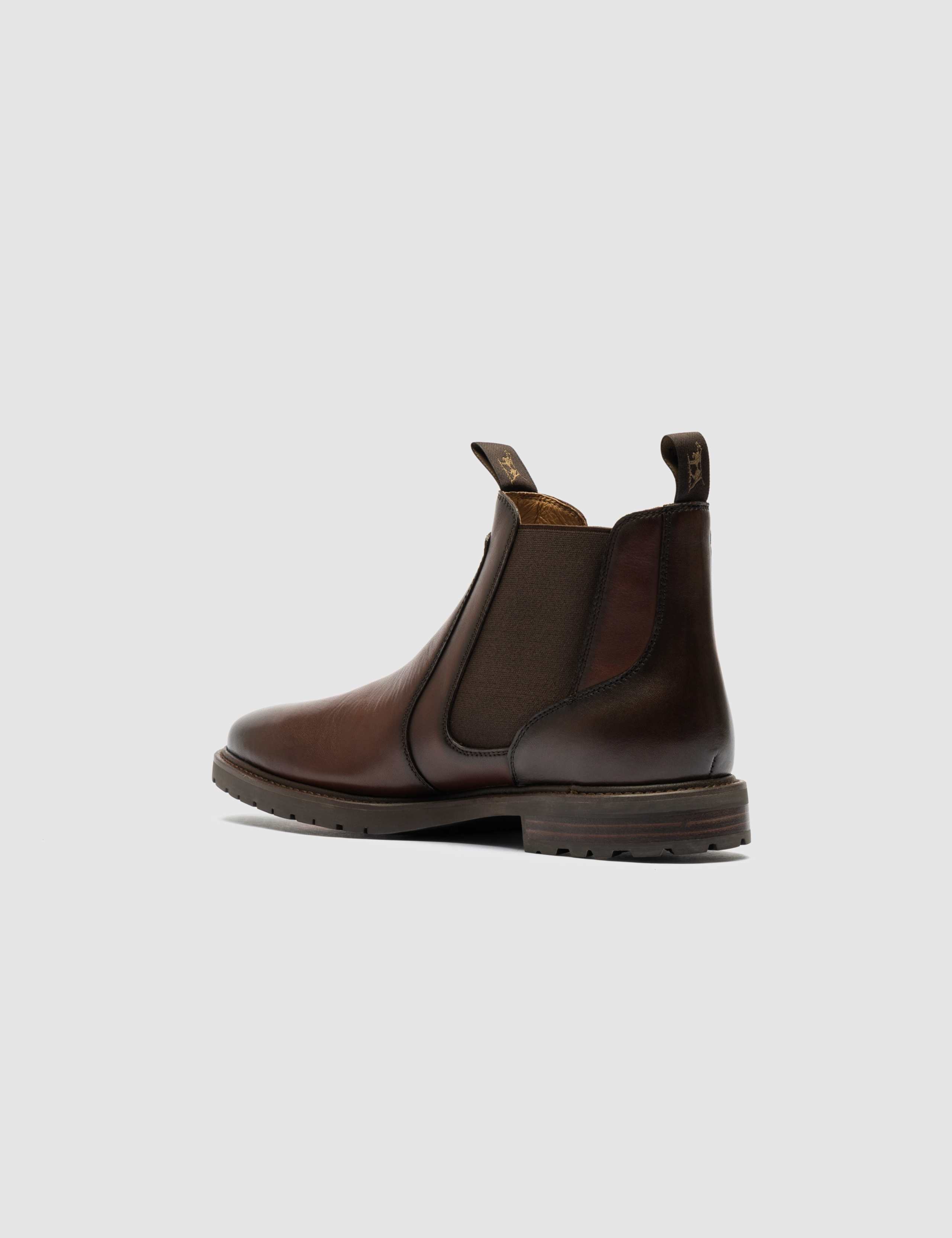 Leather Slip On Chelsea Boots 5 of 10