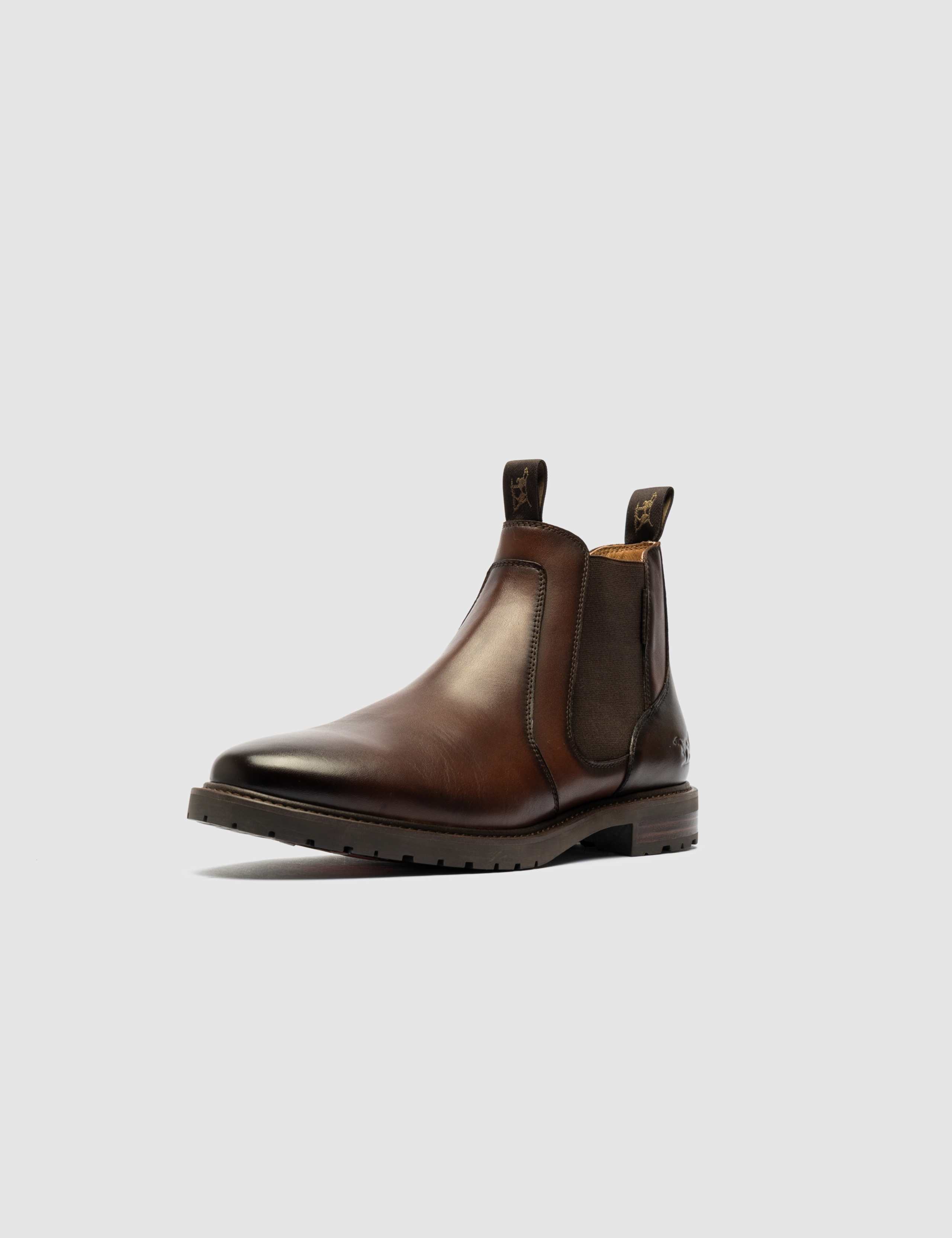 Leather Slip On Chelsea Boots 6 of 10
