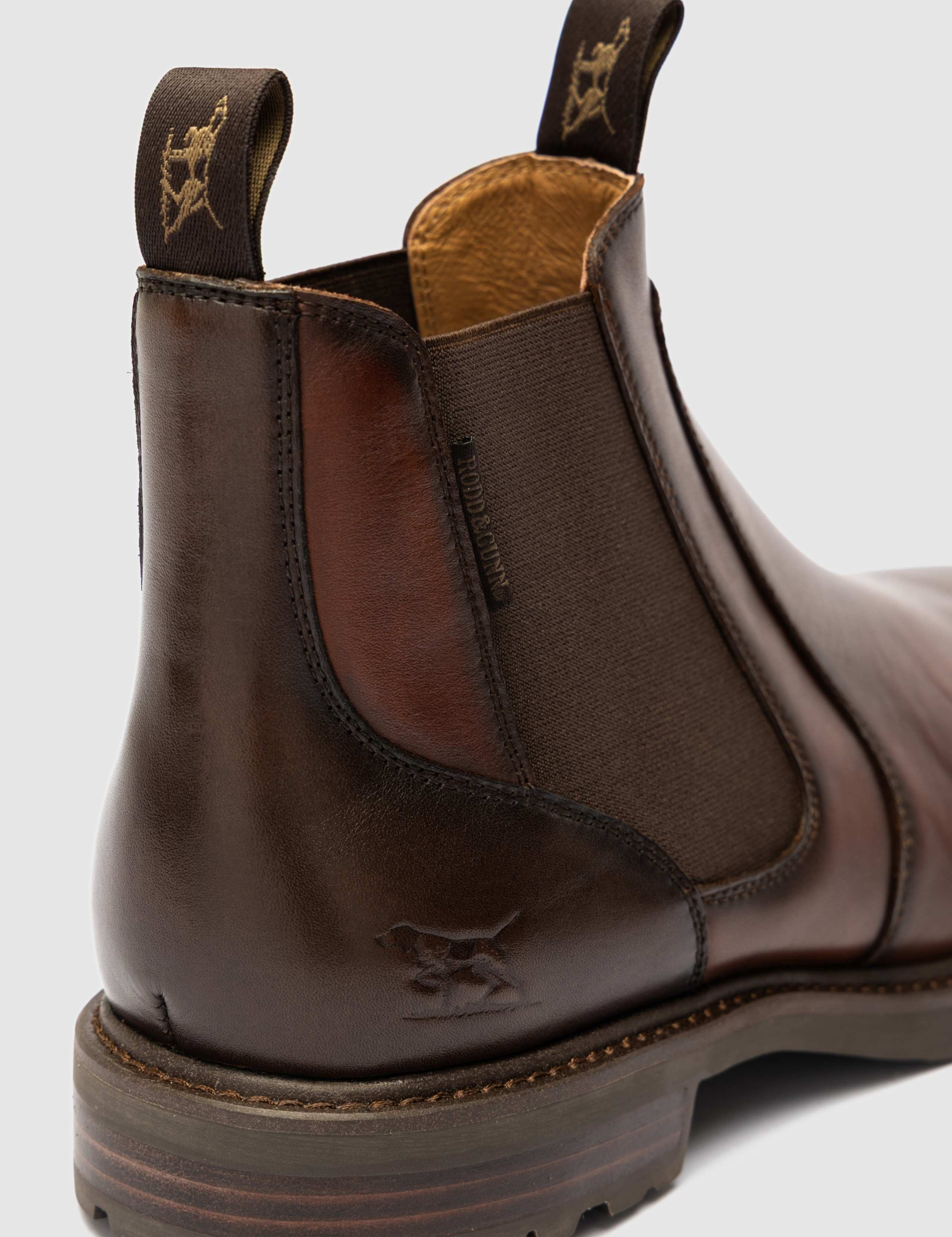 Leather Slip On Chelsea Boots 8 of 10