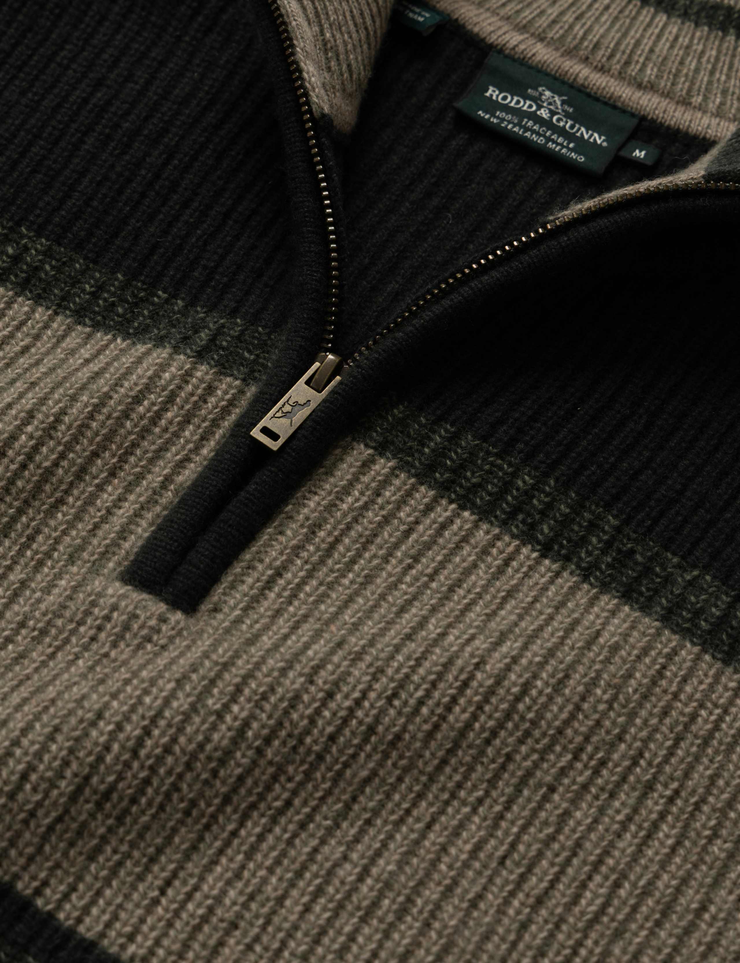 Pure Wool Funnel Neck Zip Up Cardigan 5 of 6