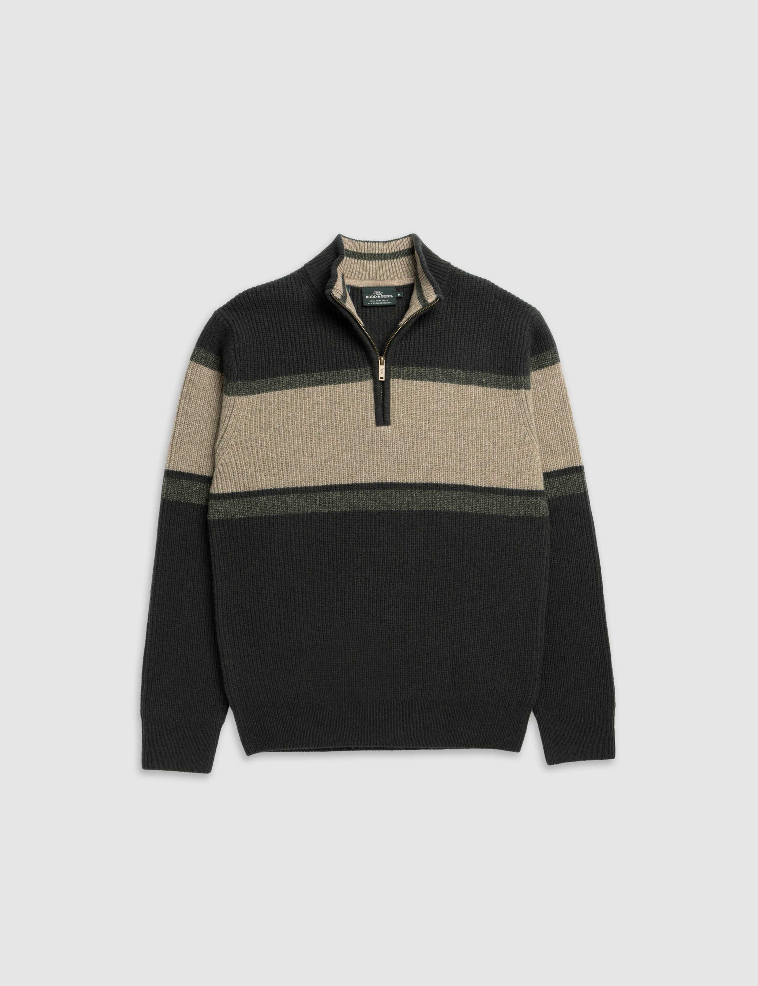 Pure Wool Funnel Neck Zip Up Cardigan 6 of 6