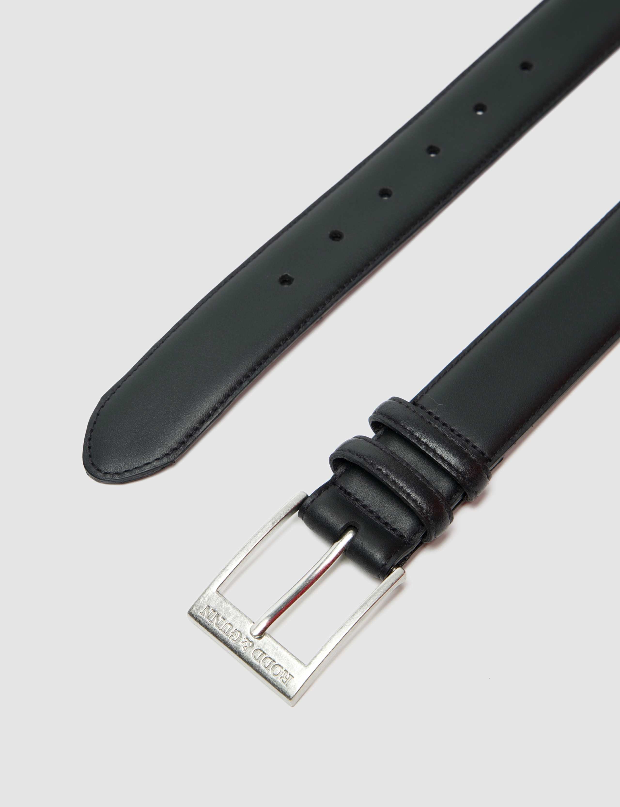 Regular Fit Leather Buckle Belt 2 of 3