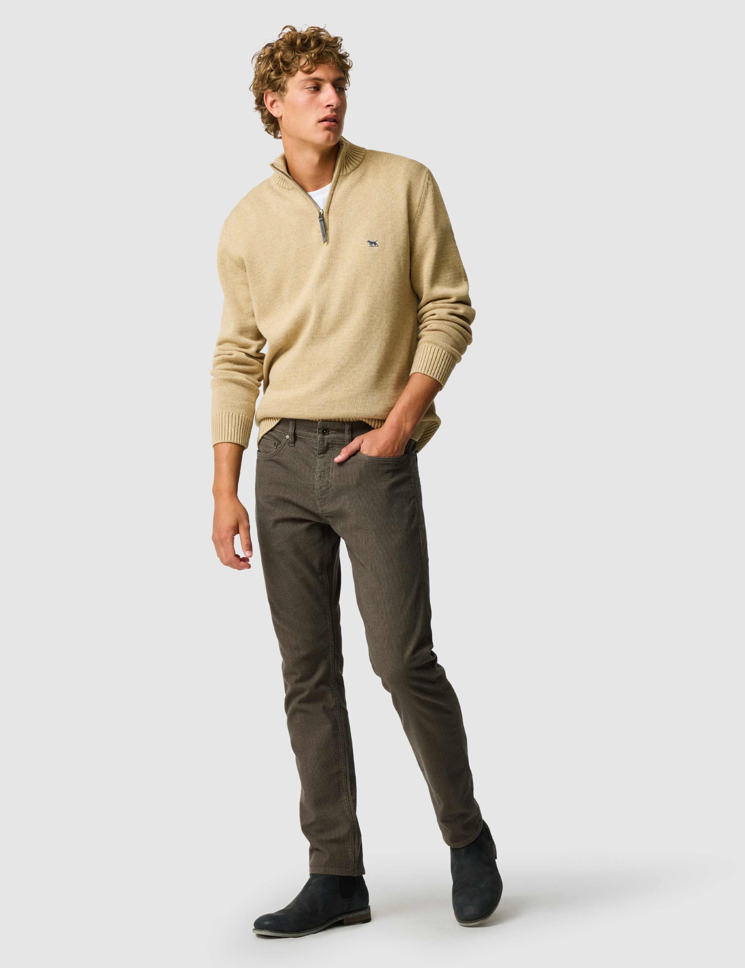 Straight Fit Jeans With Stretch 3 of 7
