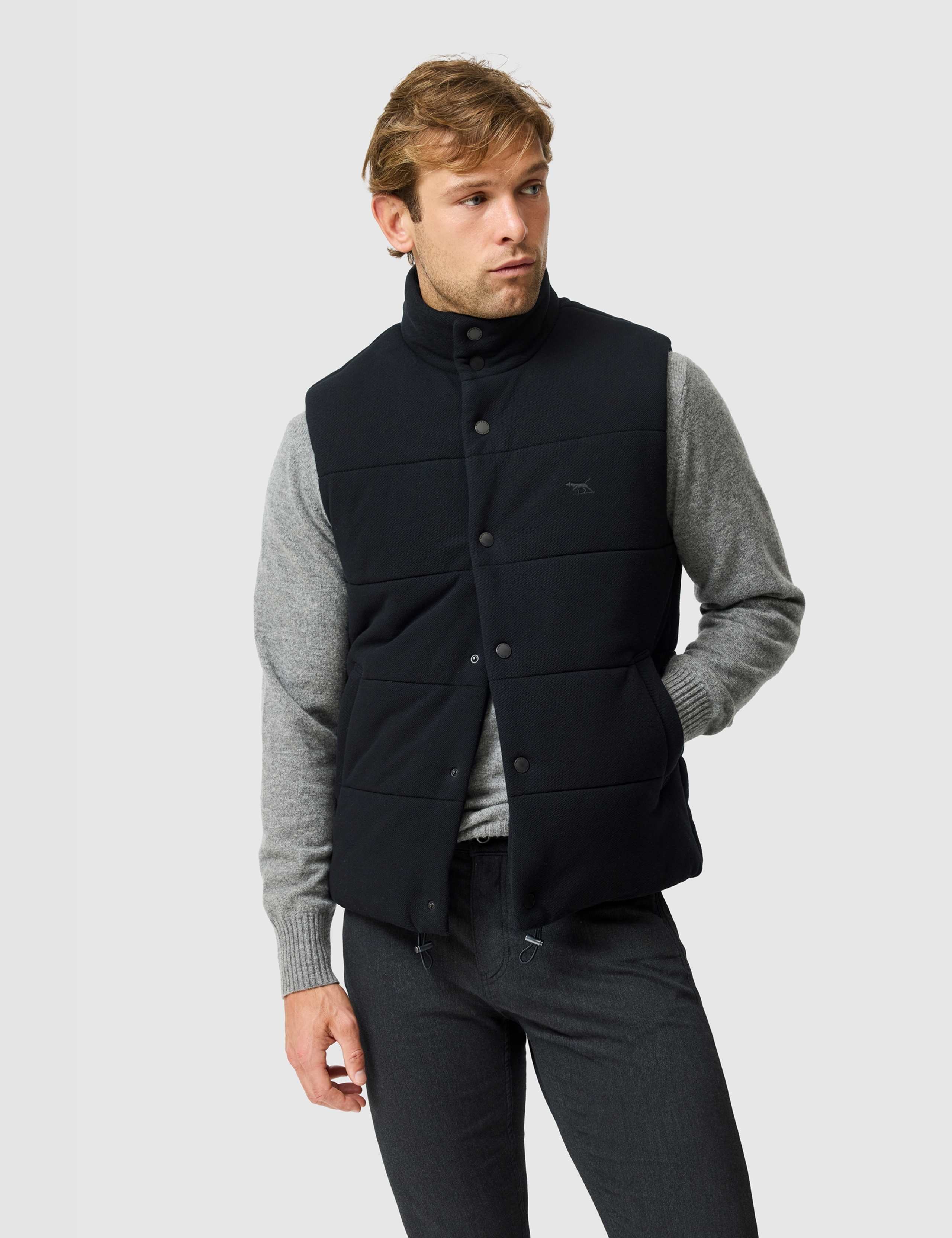 Pure Cotton Quilted Padded Gilet 1 of 6