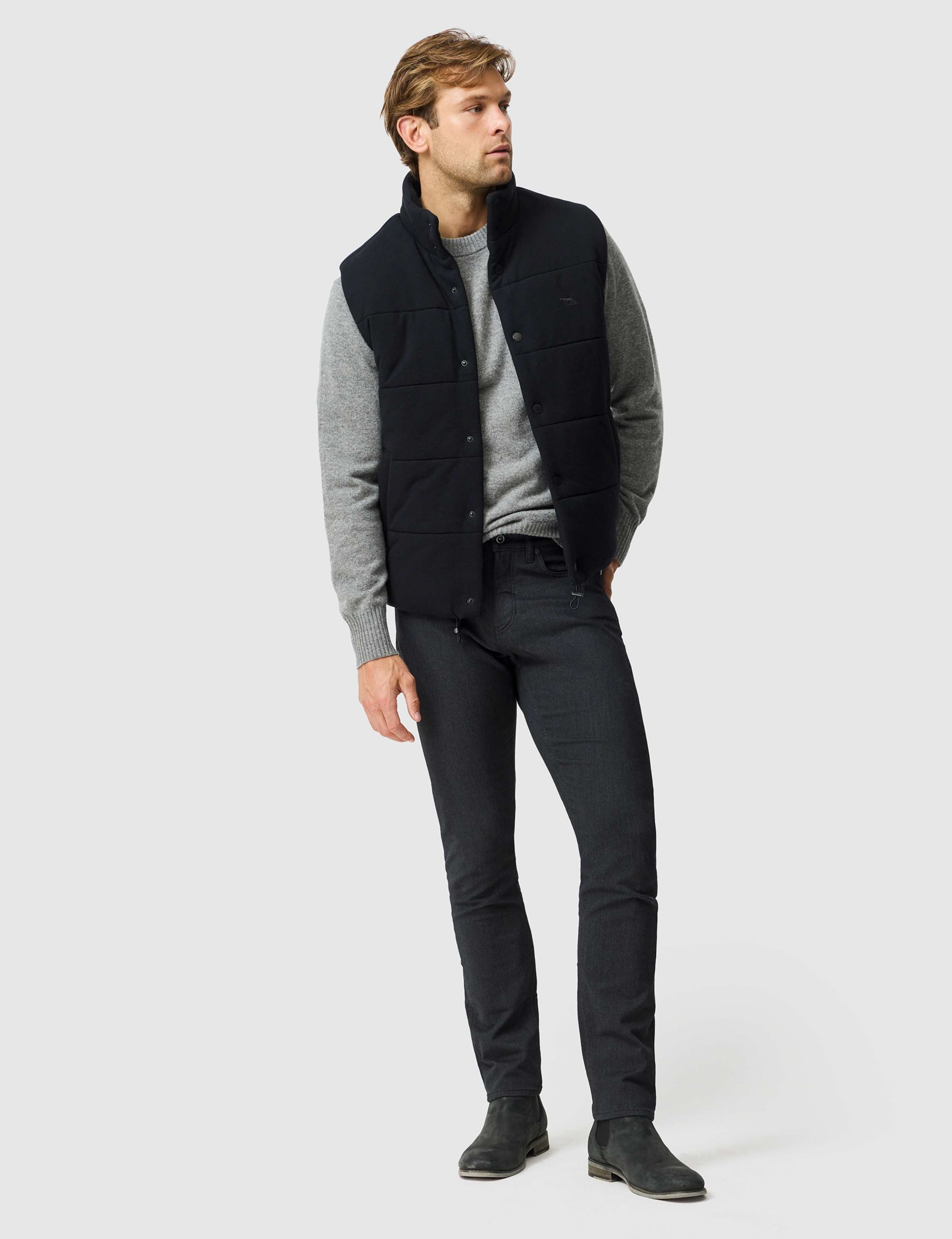 Pure Cotton Quilted Padded Gilet 2 of 6