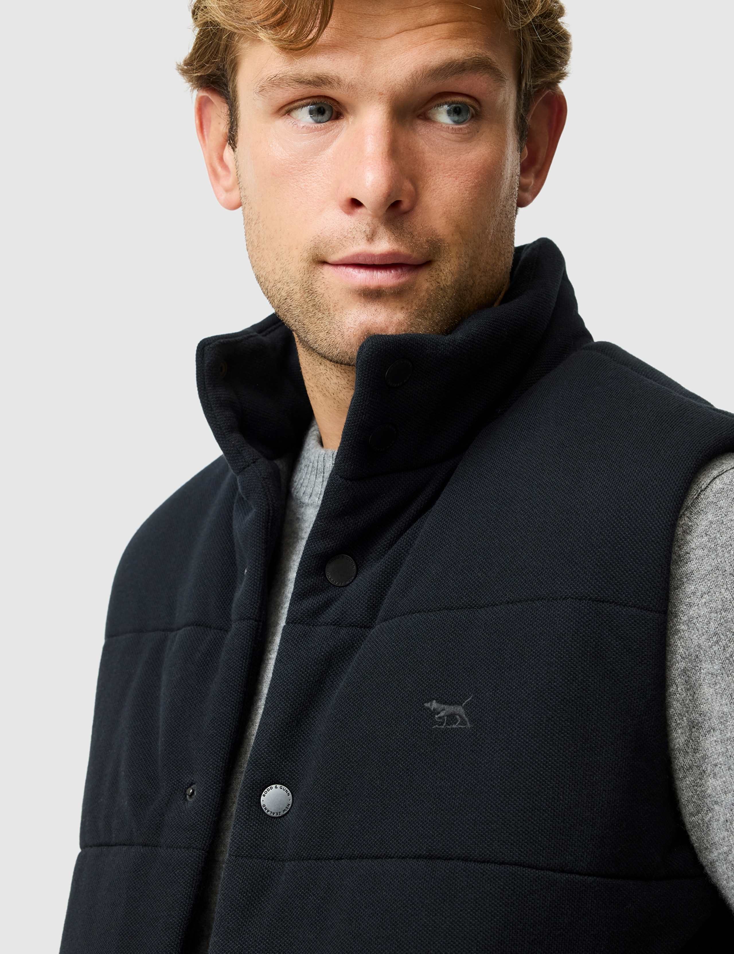 Pure Cotton Quilted Padded Gilet 4 of 6