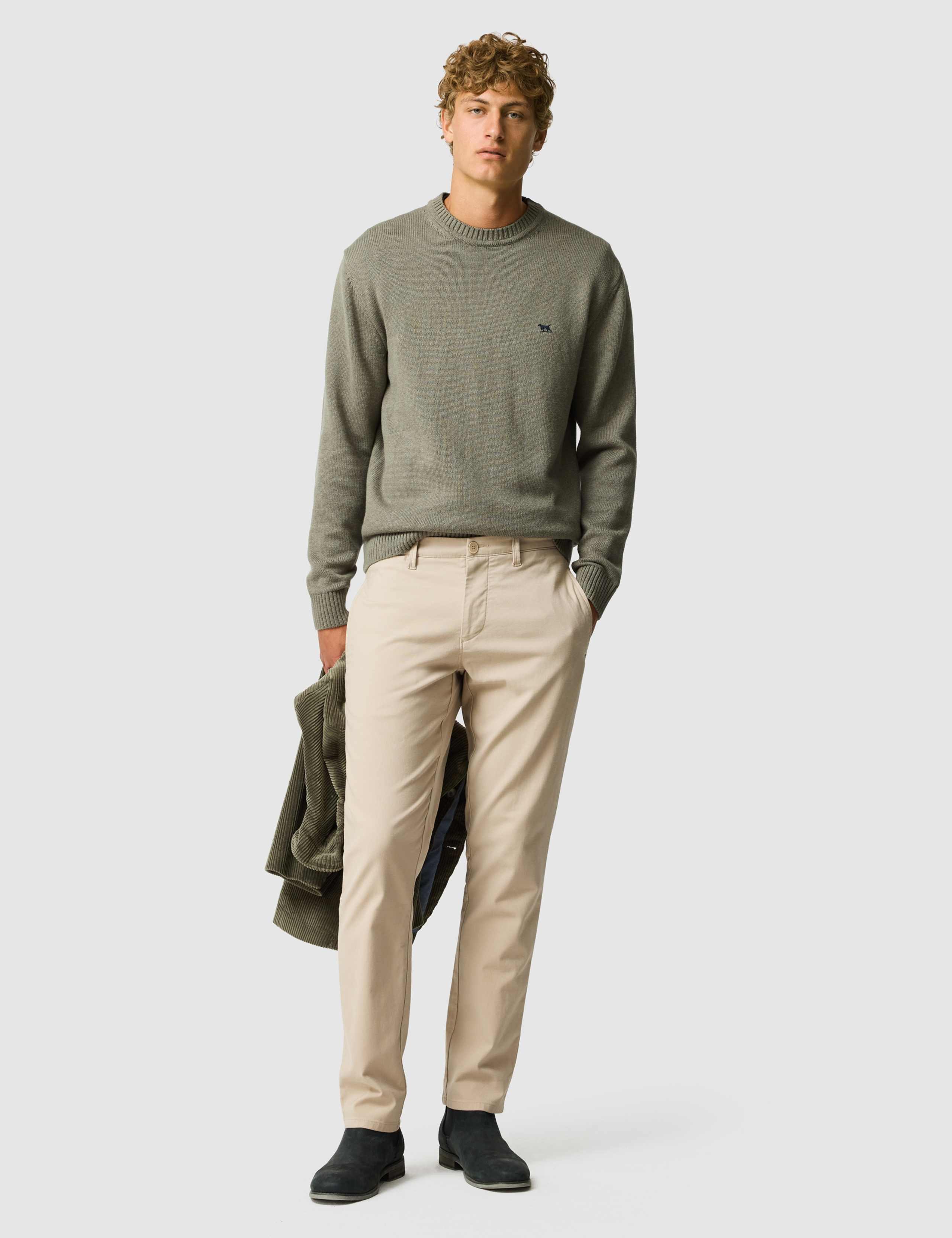 Regular Fit Italian Stretch Chinos 2 of 7