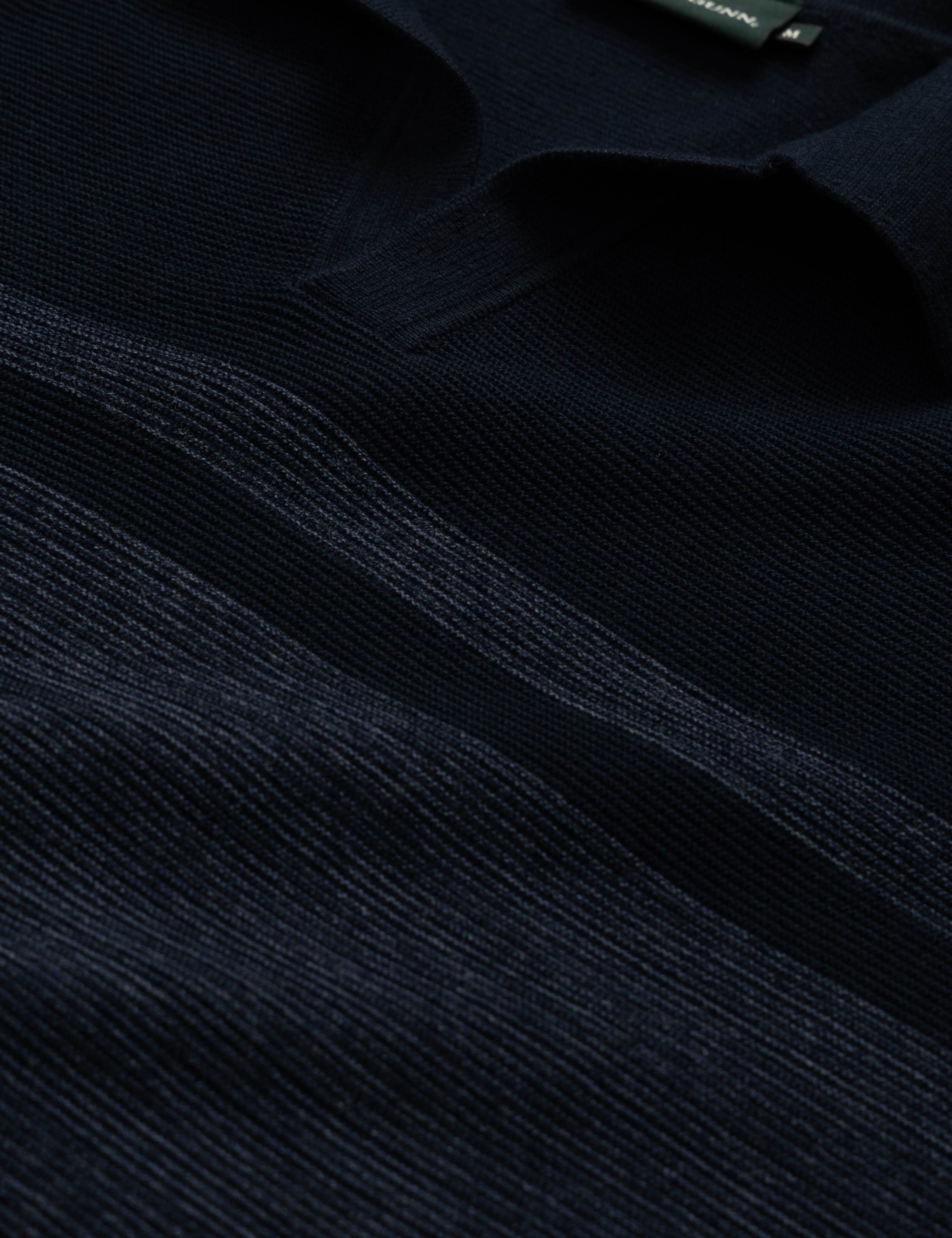Pure Cotton Colour Block Knitted Polo Shirt 2 of 2